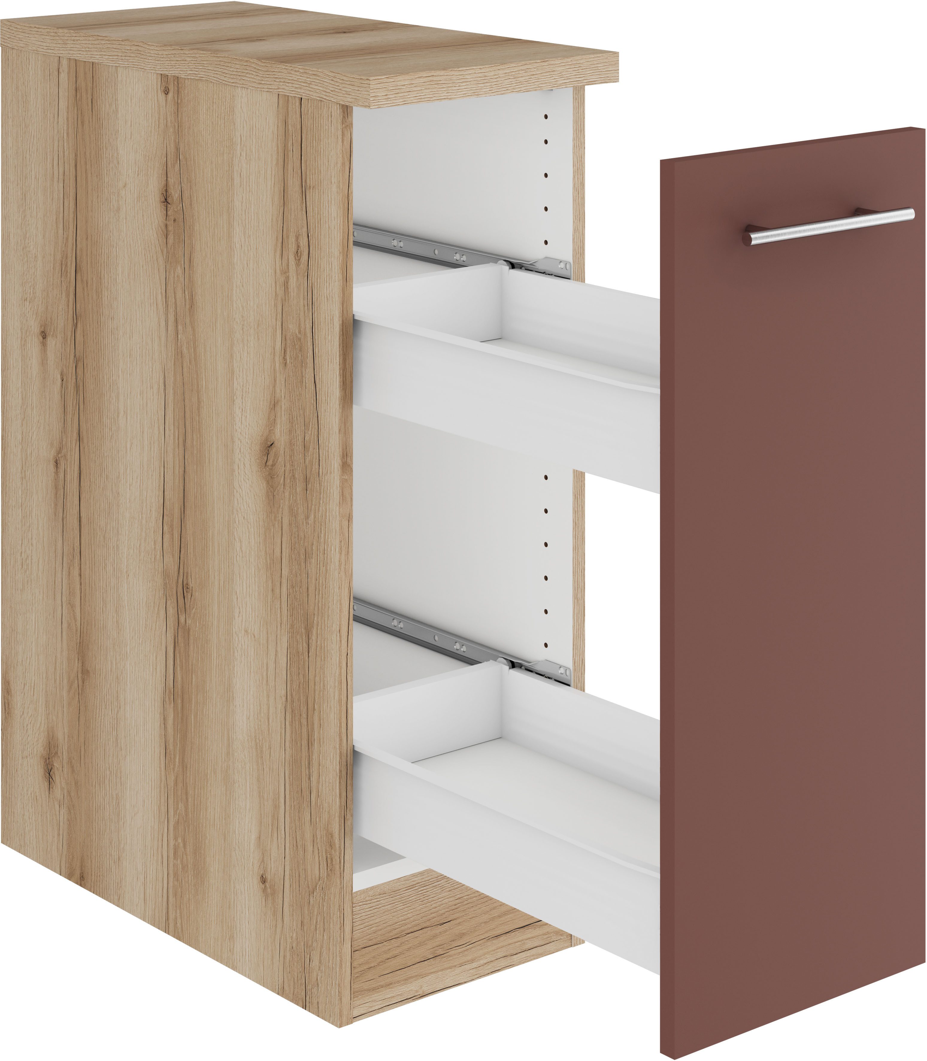 OPTIFIT Apothekerskast Bella Breedte/hoogte 30/84,8 cm, aanbouw en onderbouw mogelijk
