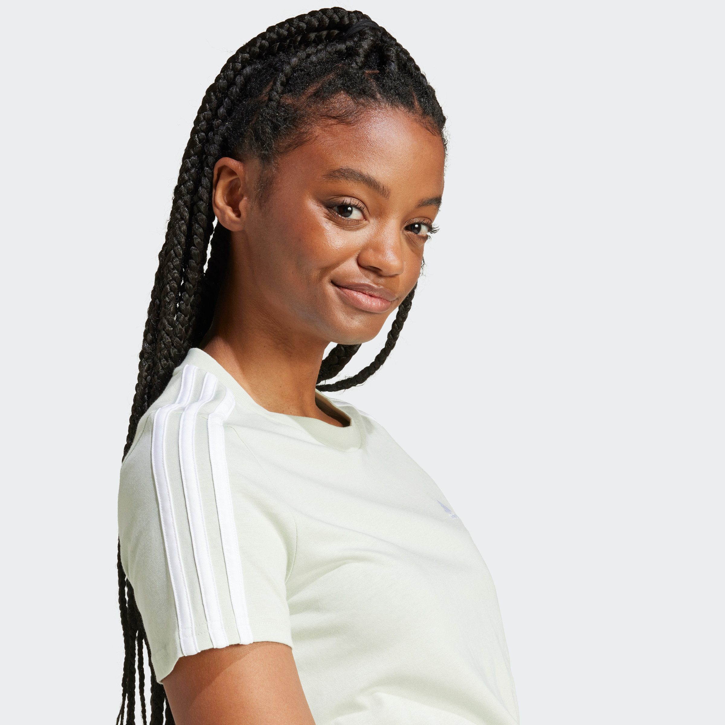 adidas Sportswear T-shirt LOUNGEWEAR ESSENTIALS SLIM 3-STRIPES