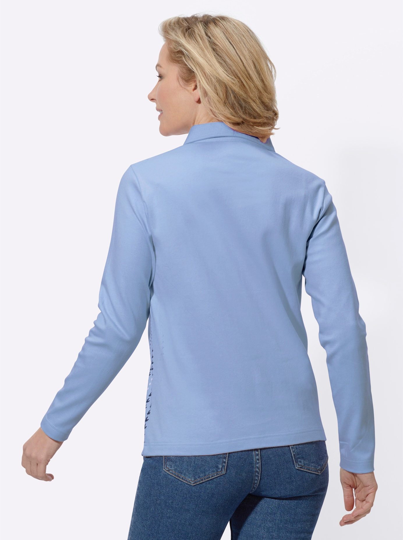 Classic Basics Poloshirt Wintershirt (1-delig)
