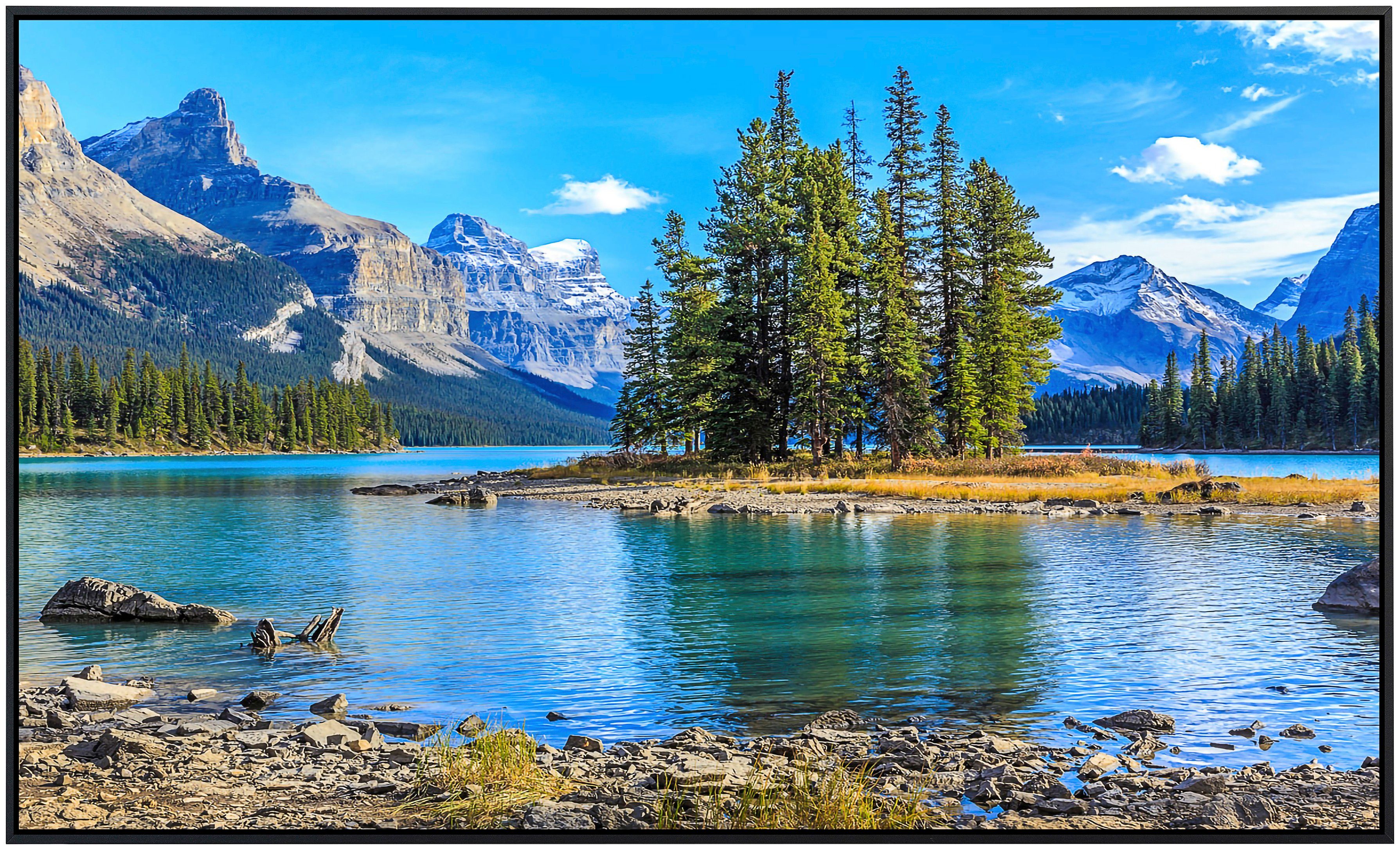 Papermoon Infraroodverwarming Spookeiland in Maligne meer zeer aangename stralingswarmte