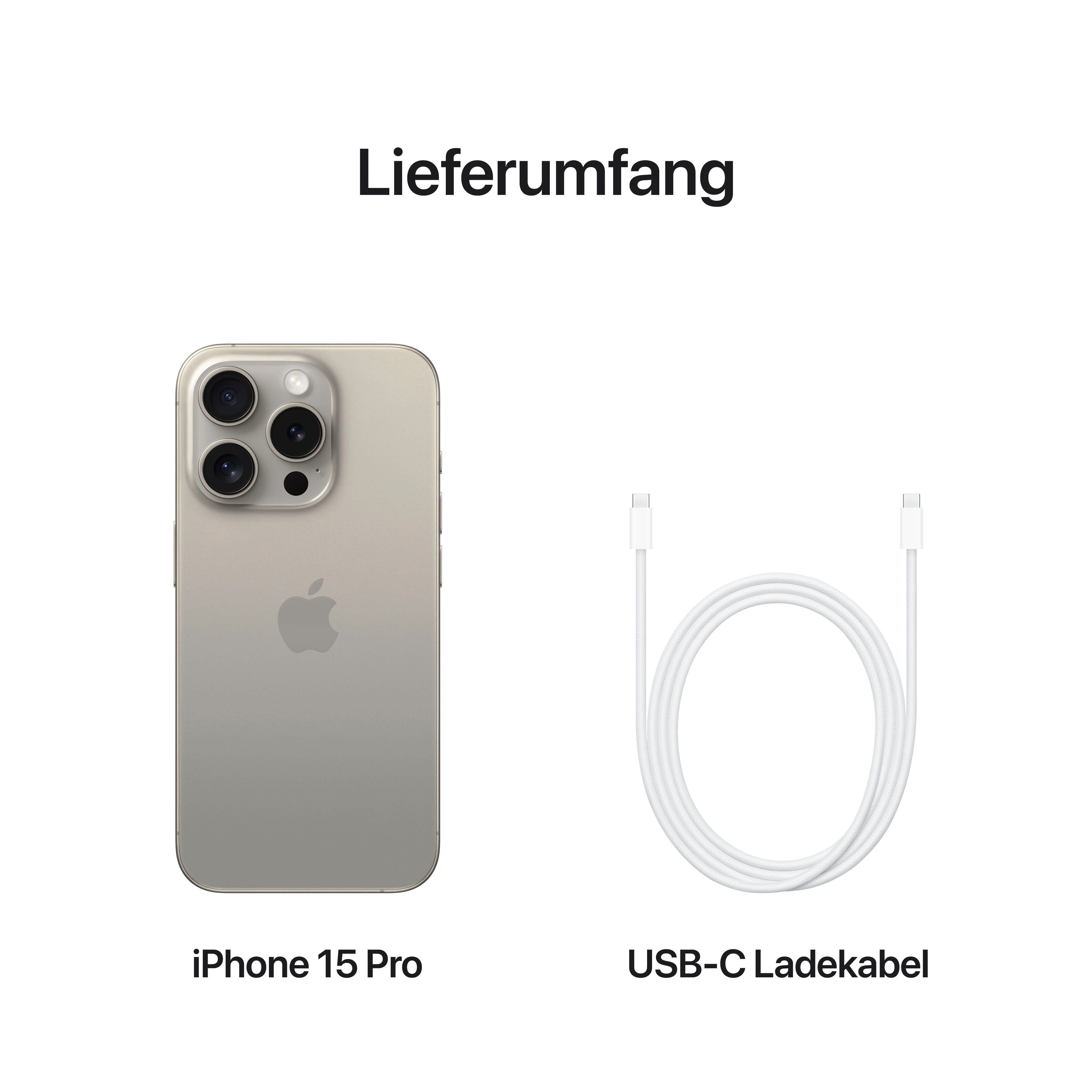 Apple Smartphone iPhone 15 Pro, 128 GB