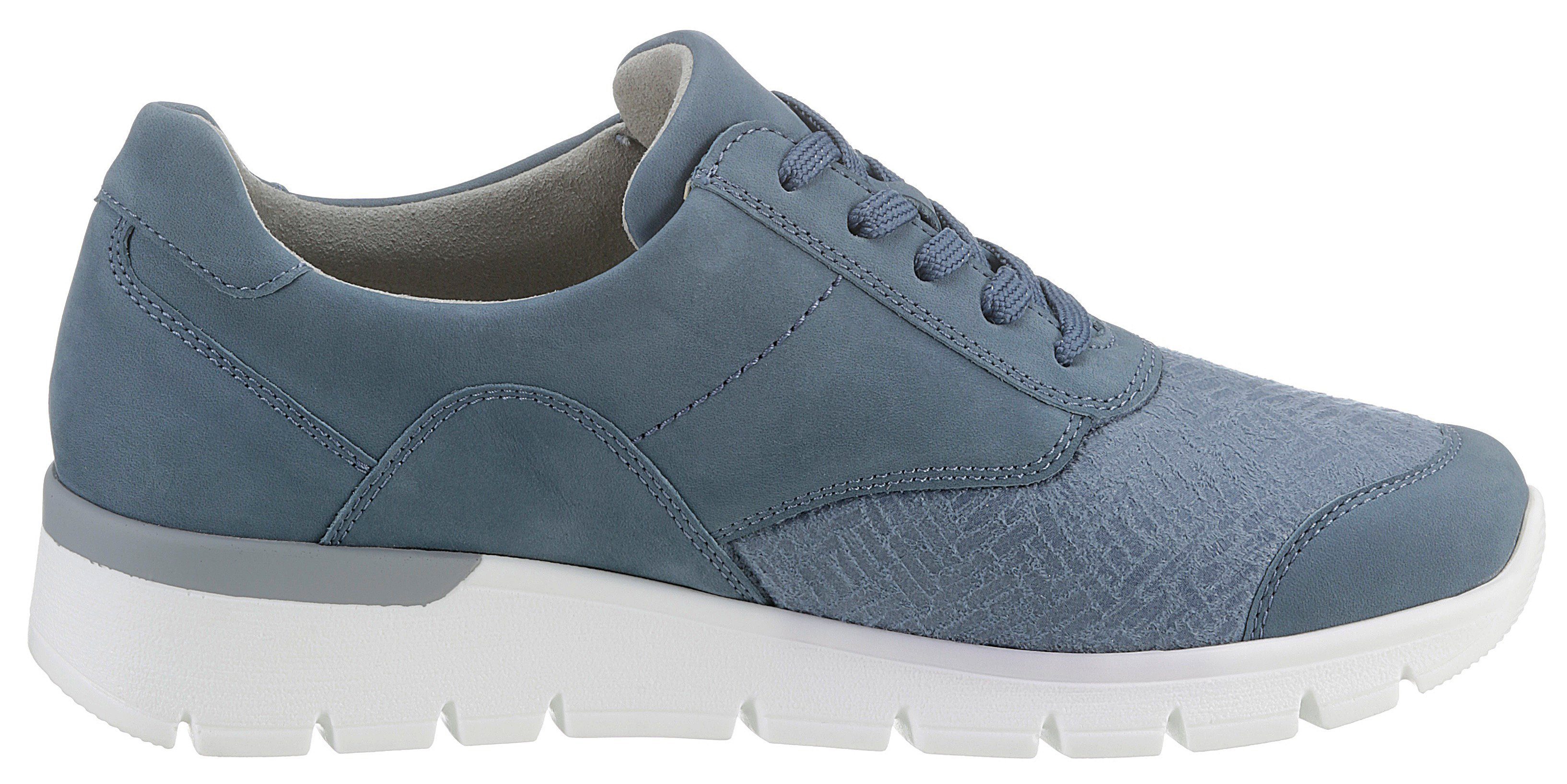 Waldläufer Veterschoenen K-RAMONA-Soft , vrijetijdsschoen, lage schoen met orthotritt-uitrusting, k-breedte