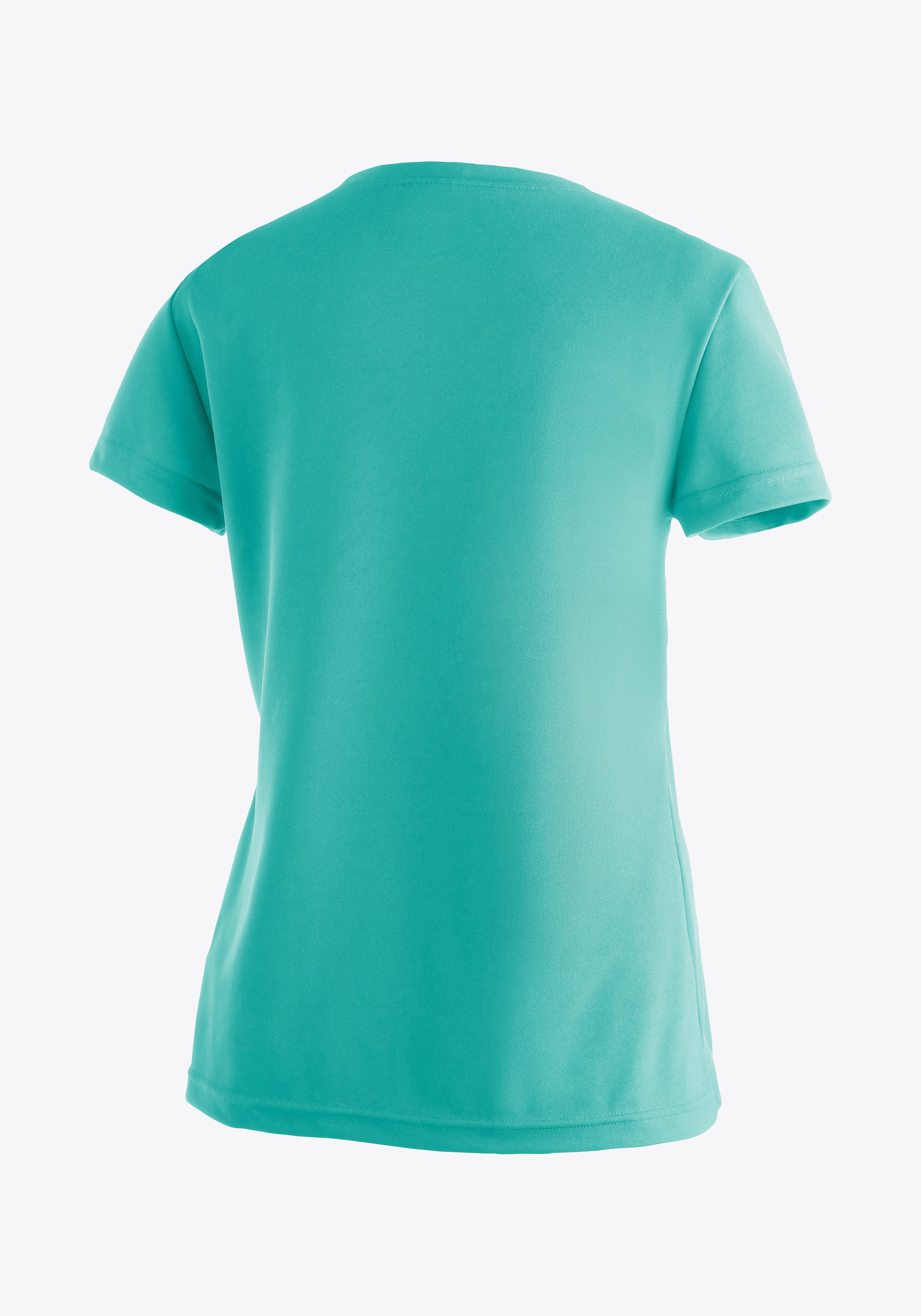 Maier Sports Functioneel shirt Waltraud Dames T-shirt, sneldrogend vrijetijdsshirt, regular fit