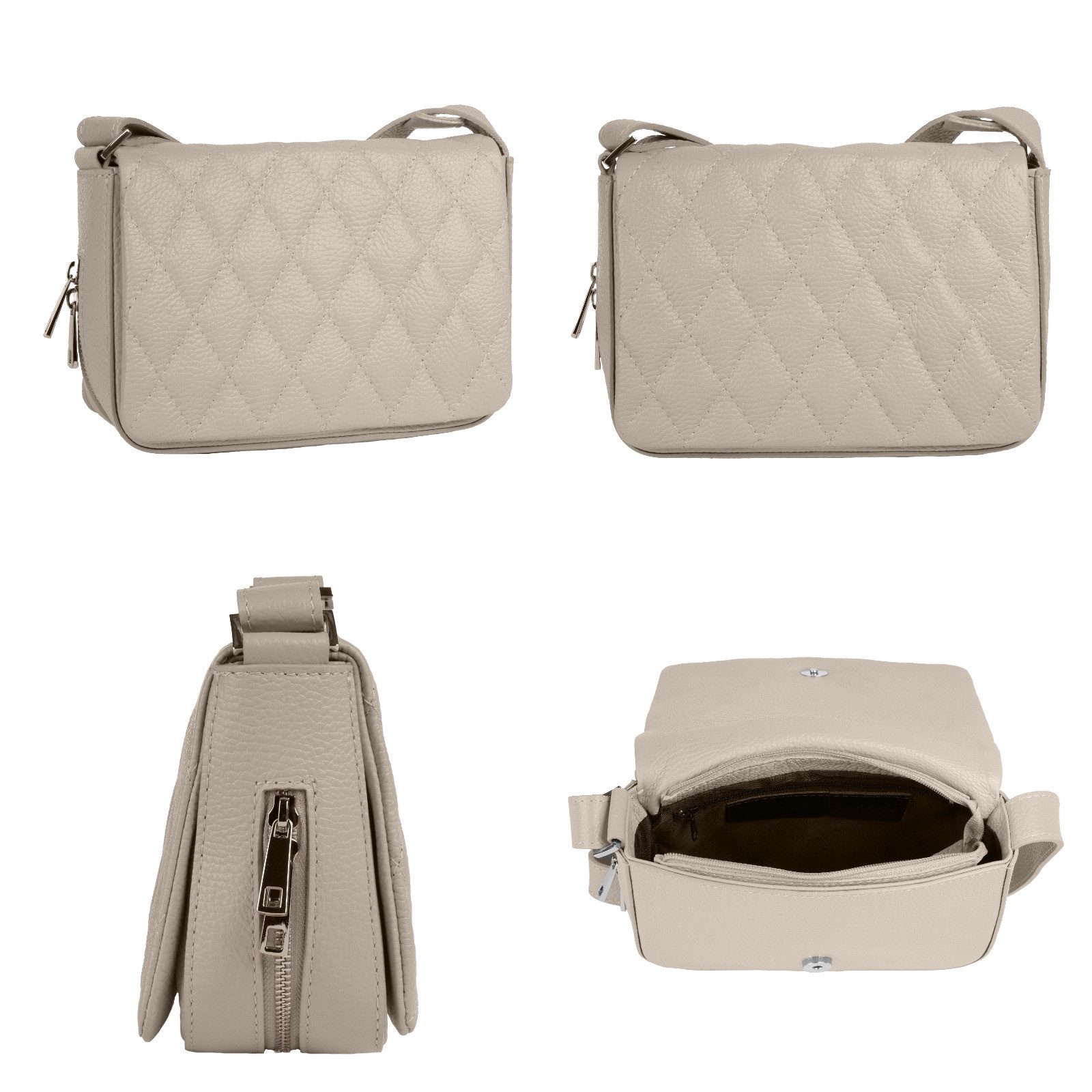Cluty Tas echt leer, made in italy