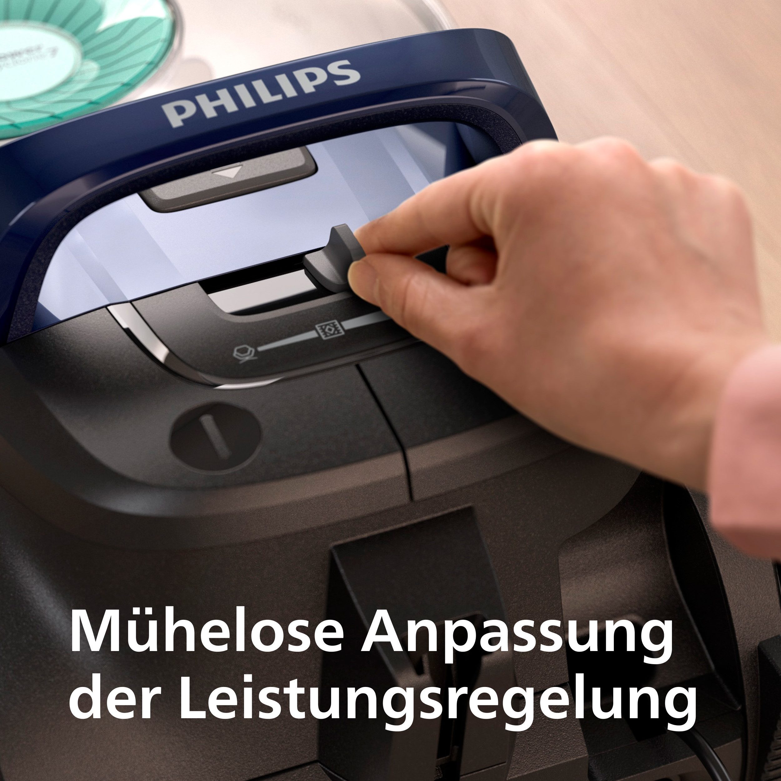 Philips Stofzuiger FC9555/09 met 1,5 l inhoud en tri-active+-zuigmond