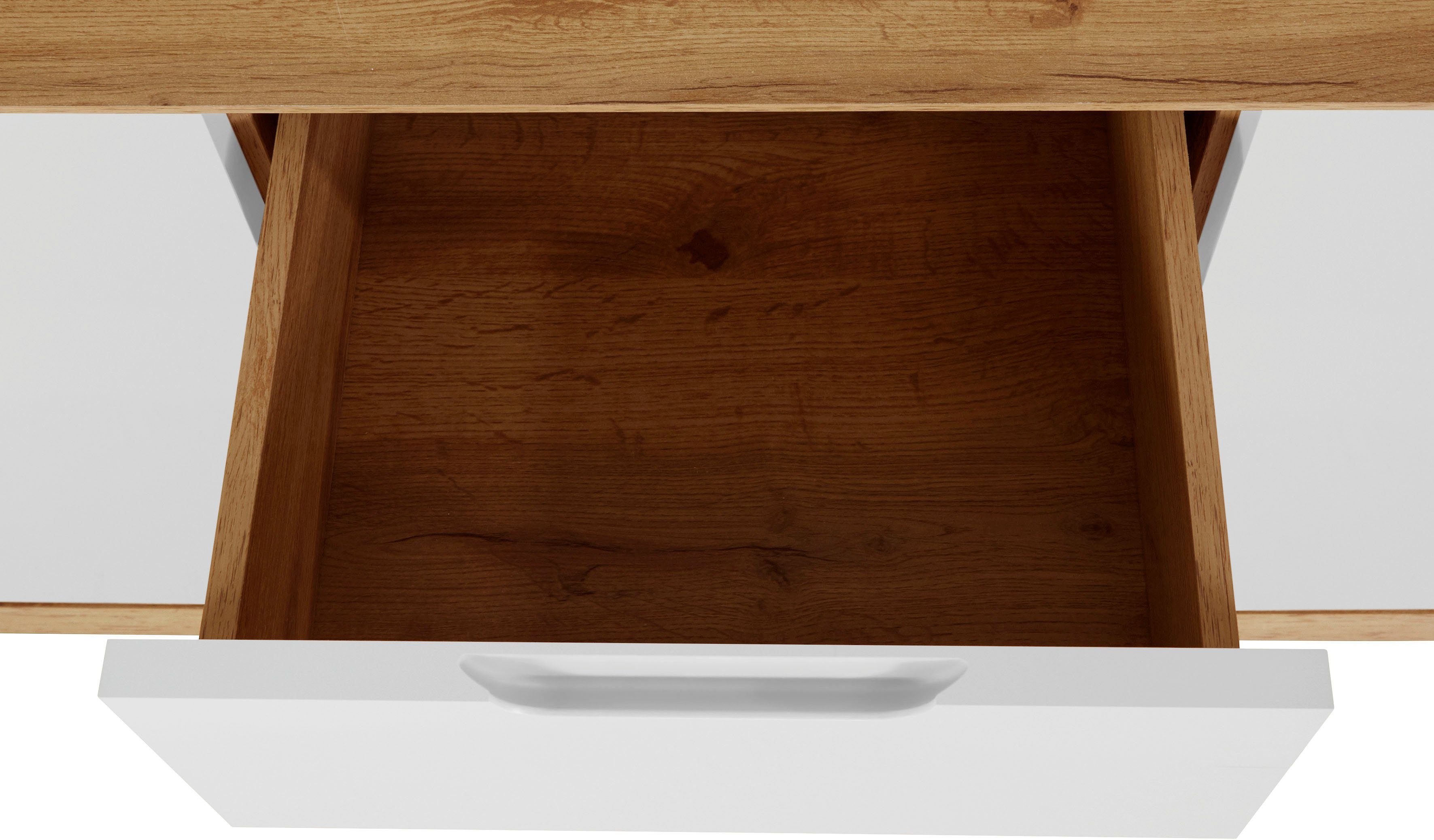 andas Dressoir Pandrup met 3 laden en 2 verstelbare planken, b: 120 cm, h: 75 cm