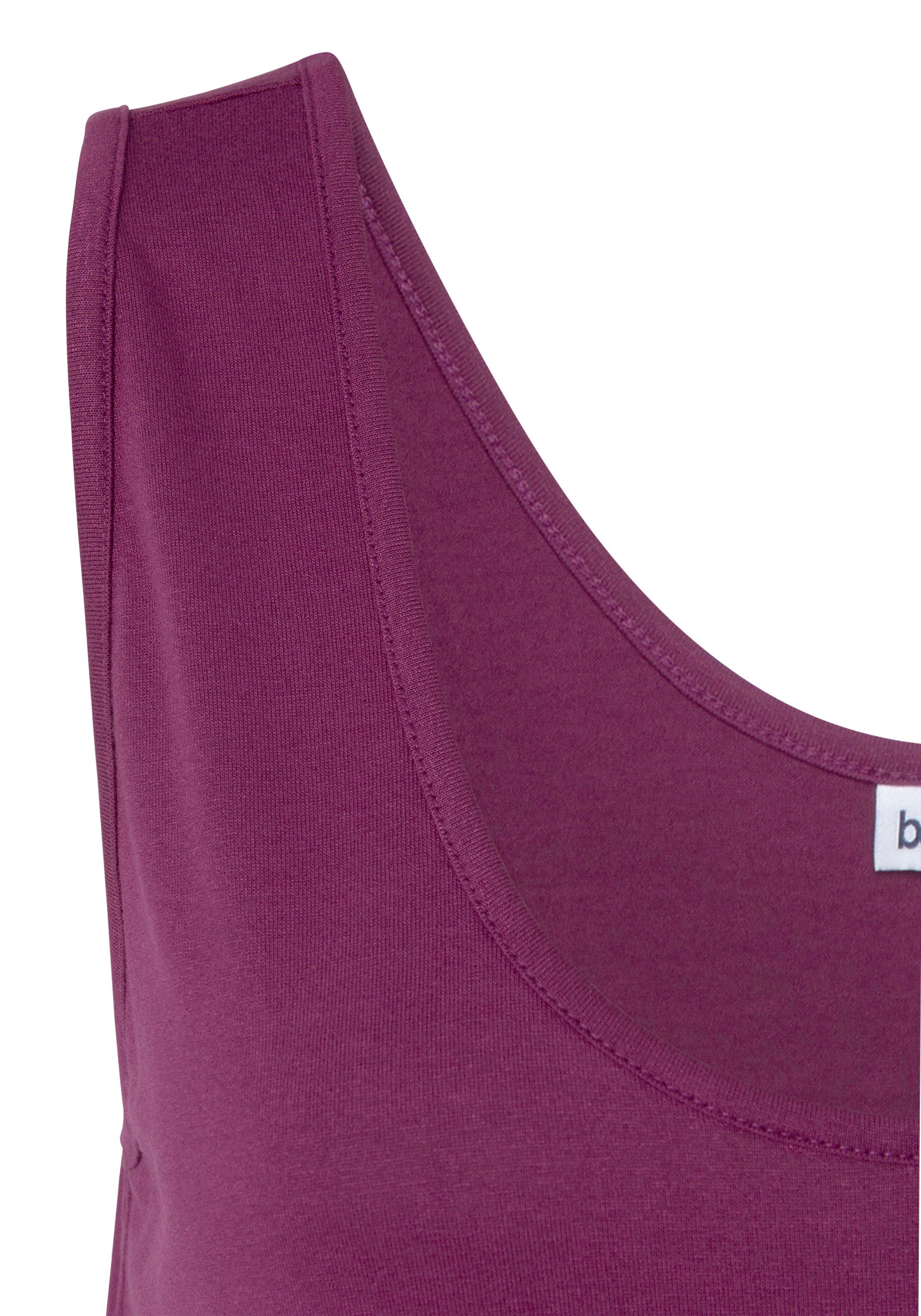 Beachtime Tanktop van viscose, losse pasvorm, basis (Set van 2)