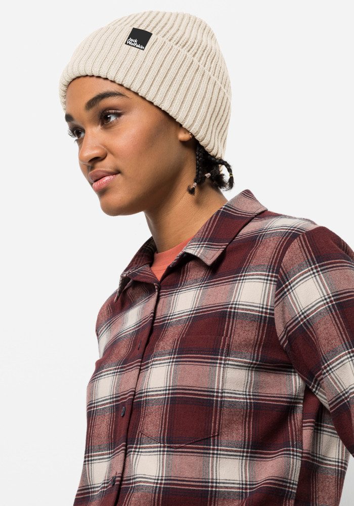 Jack Wolfskin Beanie SCHWANSEE BEANIE W dames mutsen maat One Size wit