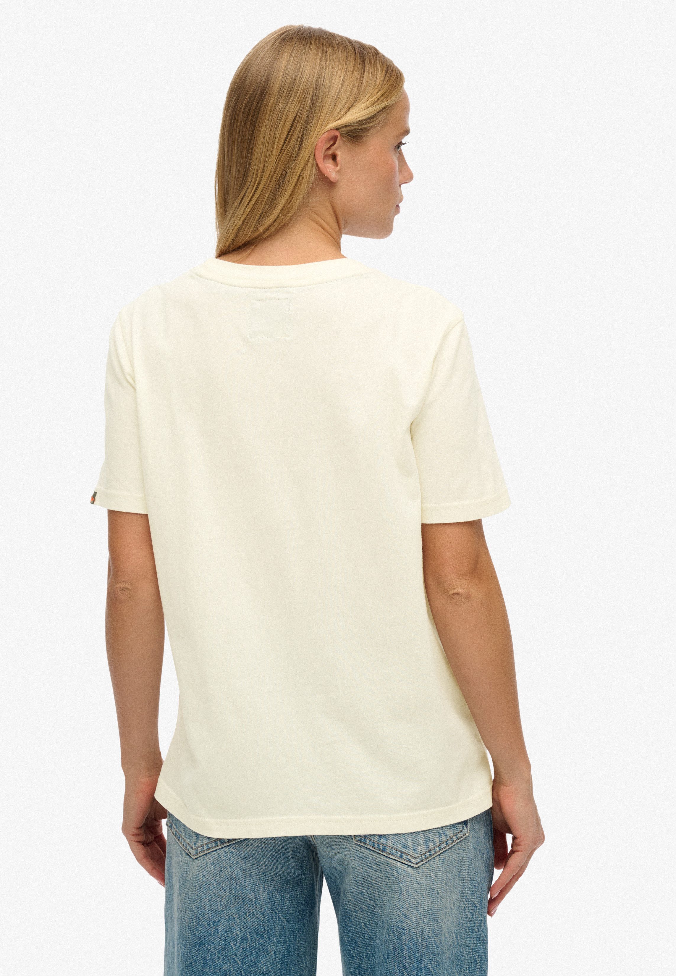 Superdry Shirt met print EMBELLISHED VL RELAXED TEE