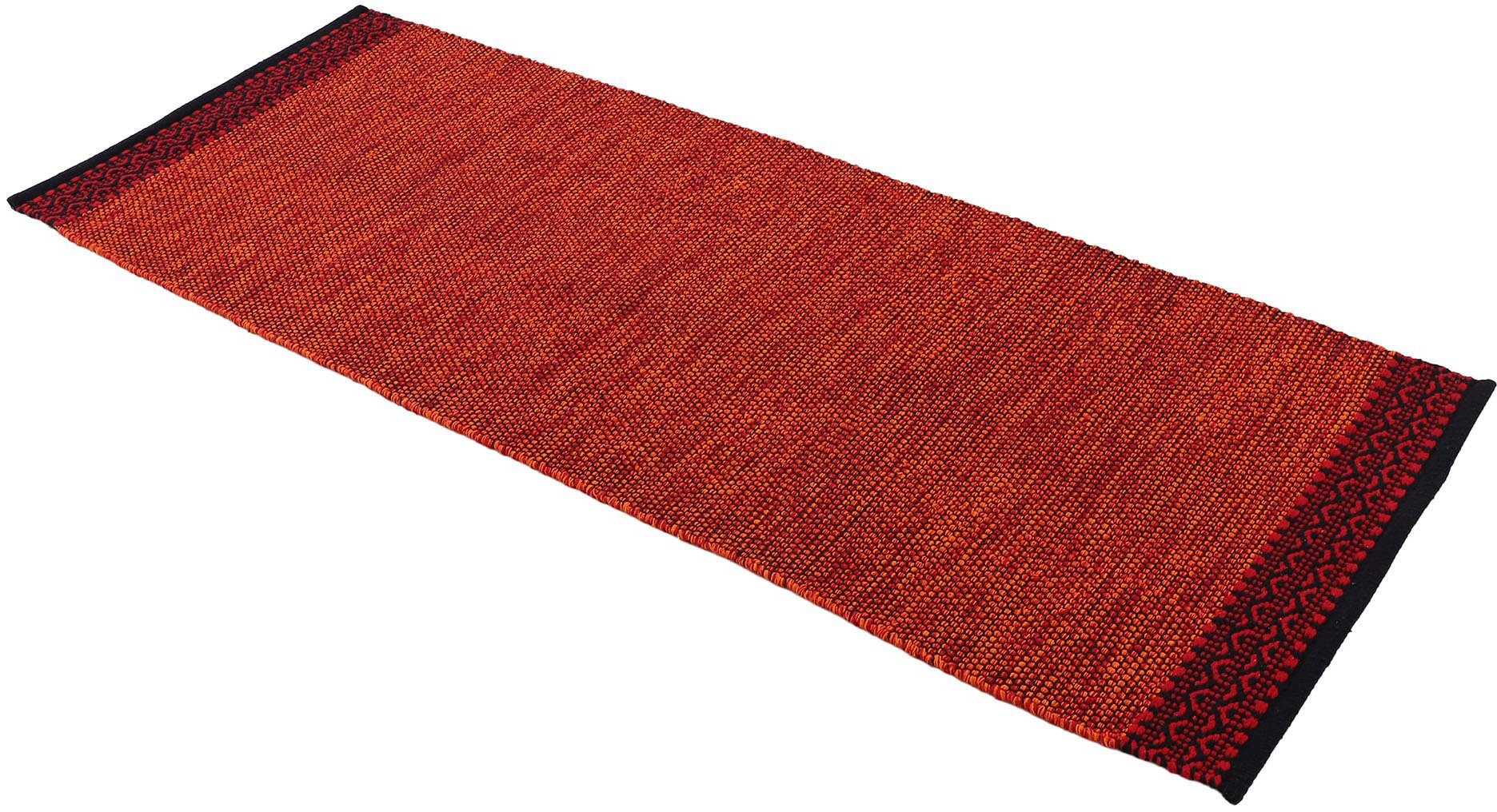 carpetfine Loper Kelim Mia Katoenen tweezijdig te gebruiken kleed