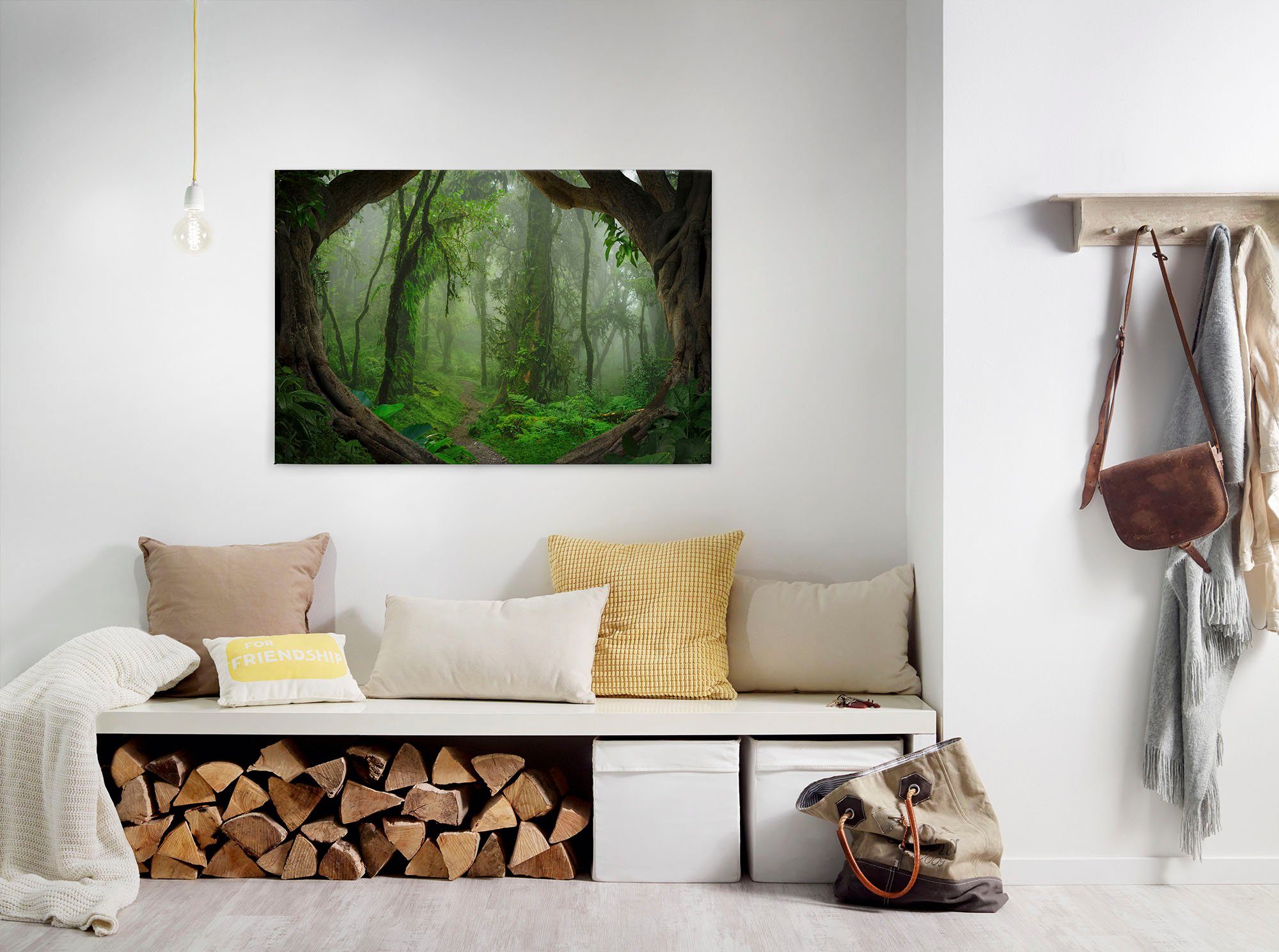 A.S. Création Artprint op linnen Tropical Forest