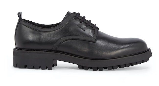 Calvin Klein Veterschoenen DERBY MIX , sterk geprofileerde zool, vrijetijdsschoen, lage schoen,...