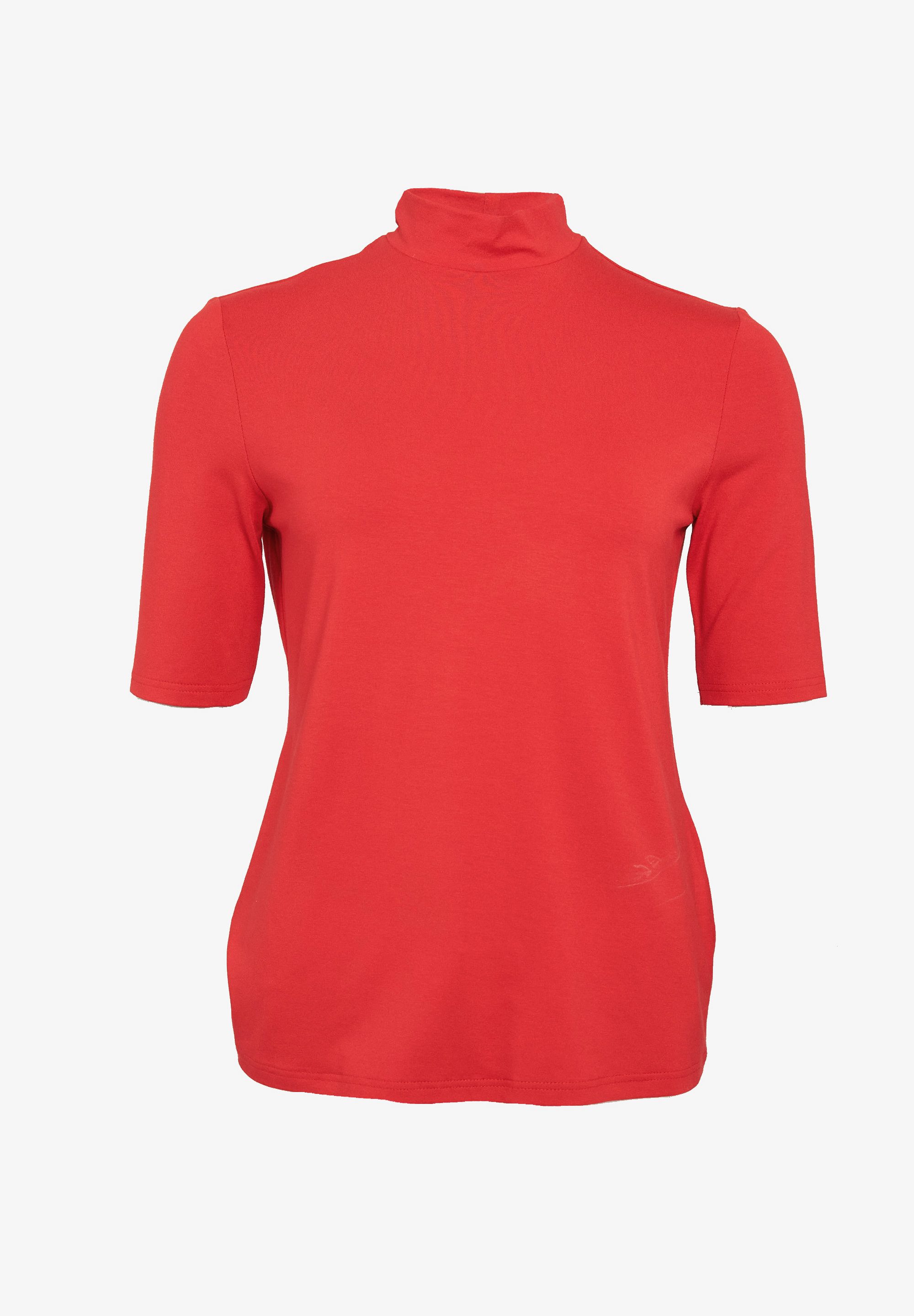 Seidel Moden Shirt met staande kraag in heuplengte, made in germany