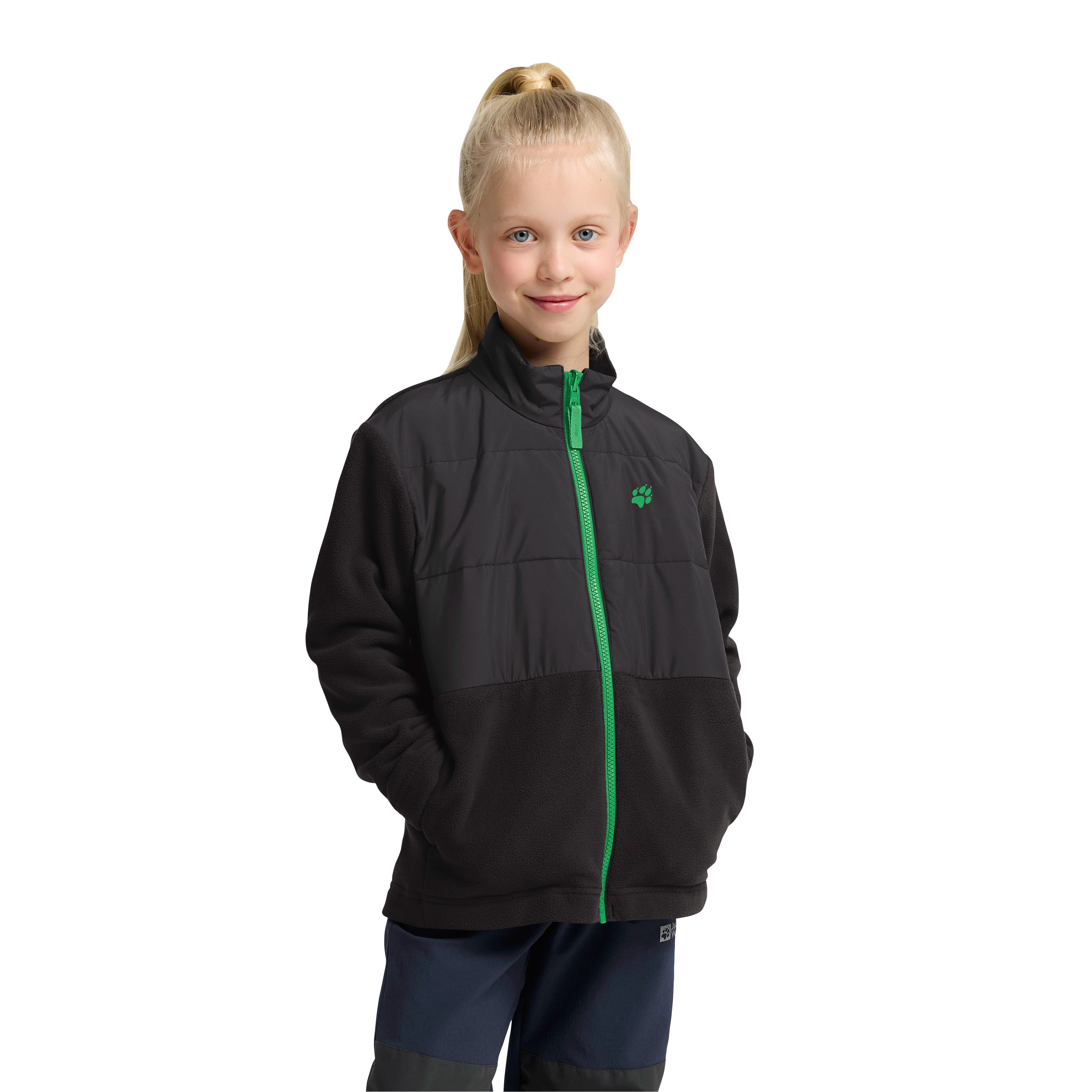 Jack Wolfskin Functioneel 3-in-1-jack HYBRID 3IN1 JACKET K