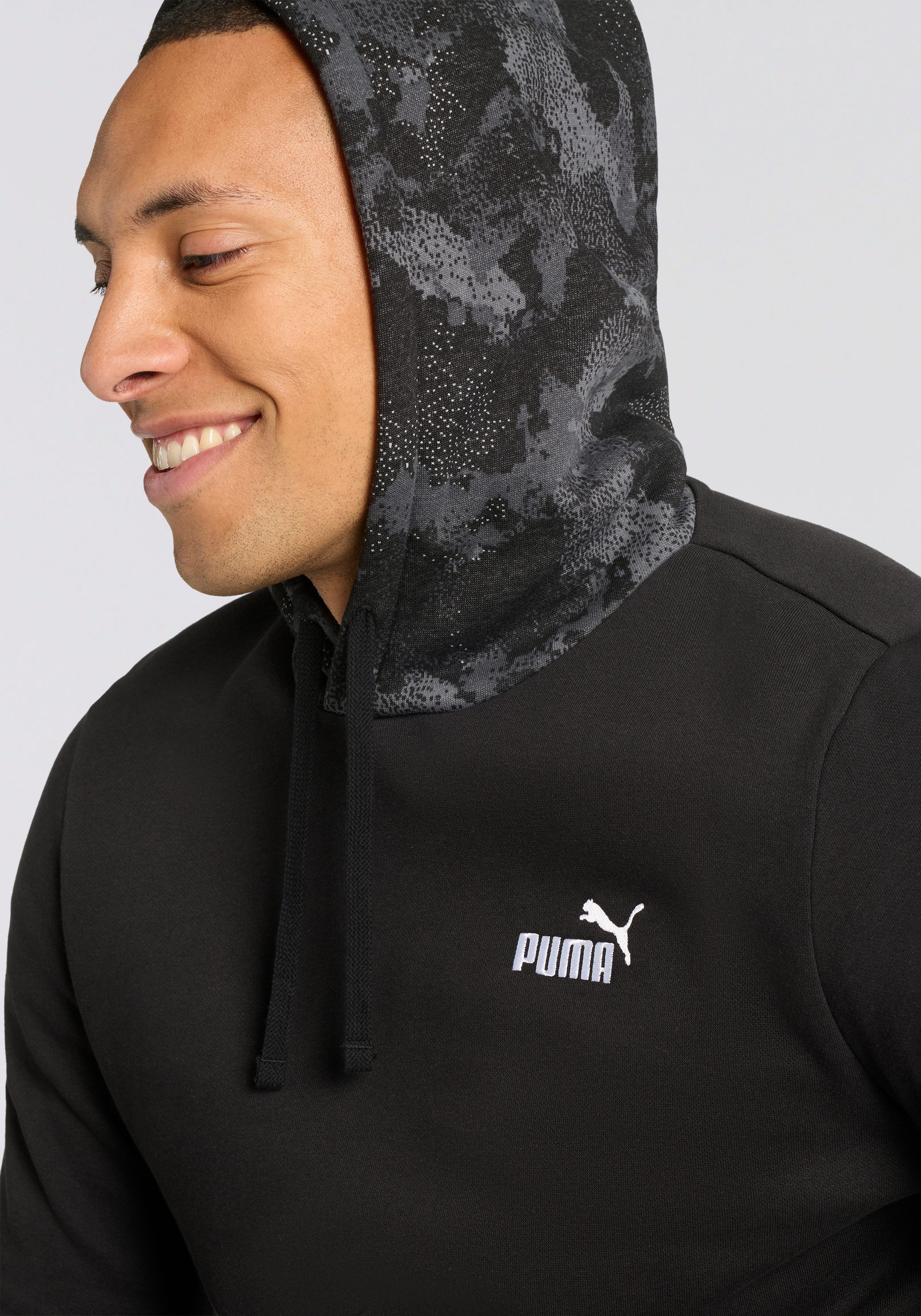 PUMA Hoodie ESS CAMO HOODIE FL