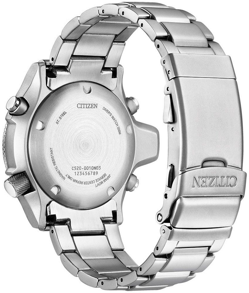 Citizen Duikhorloge Promaster Marine Aqualand Horloge, quartz, herenhorloge, tot 20 bar waterdicht, datum