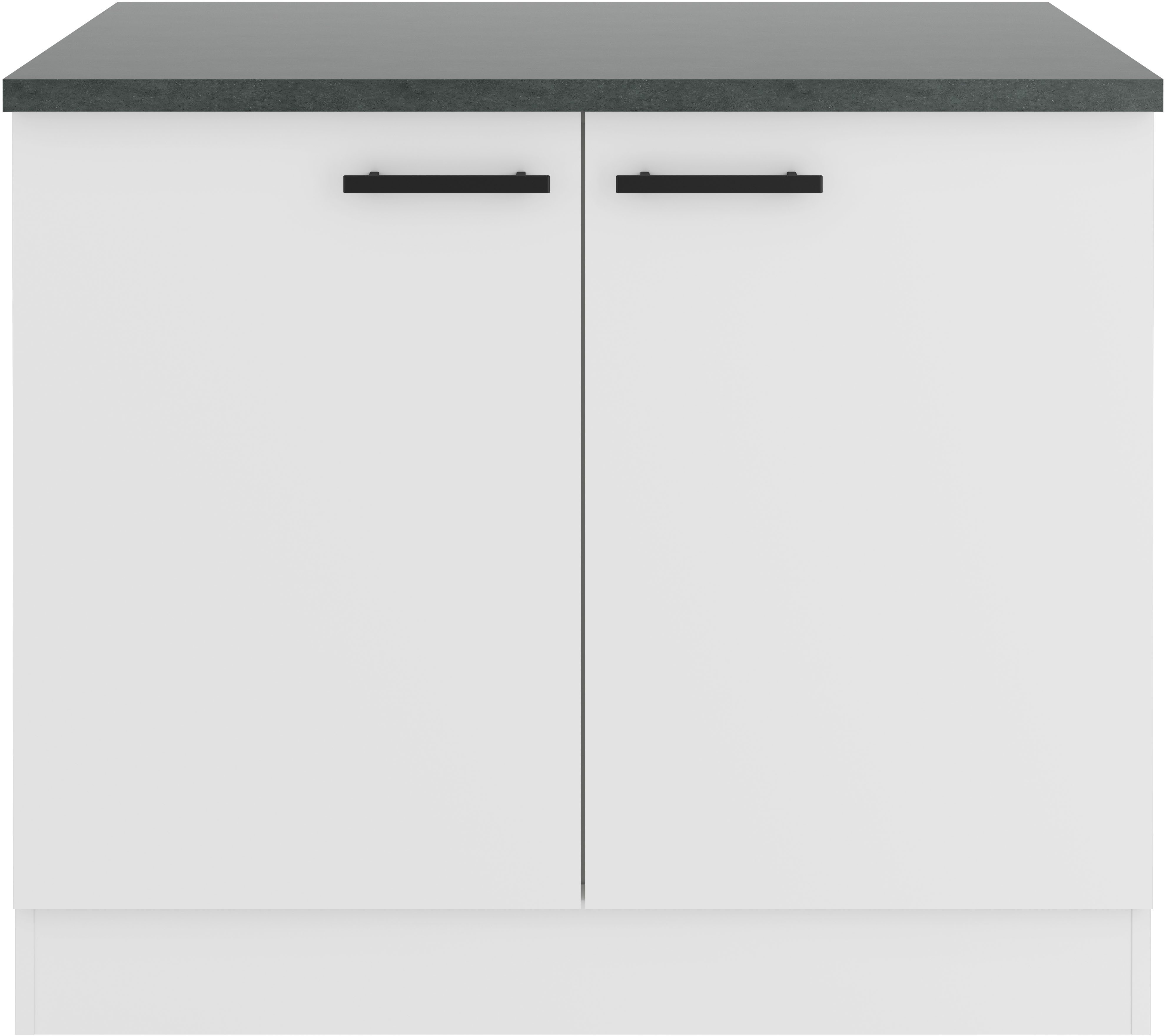 OPTIFIT Gootsteenkast Palma Breedte 100 cm, inclusief inbouwspoelbak