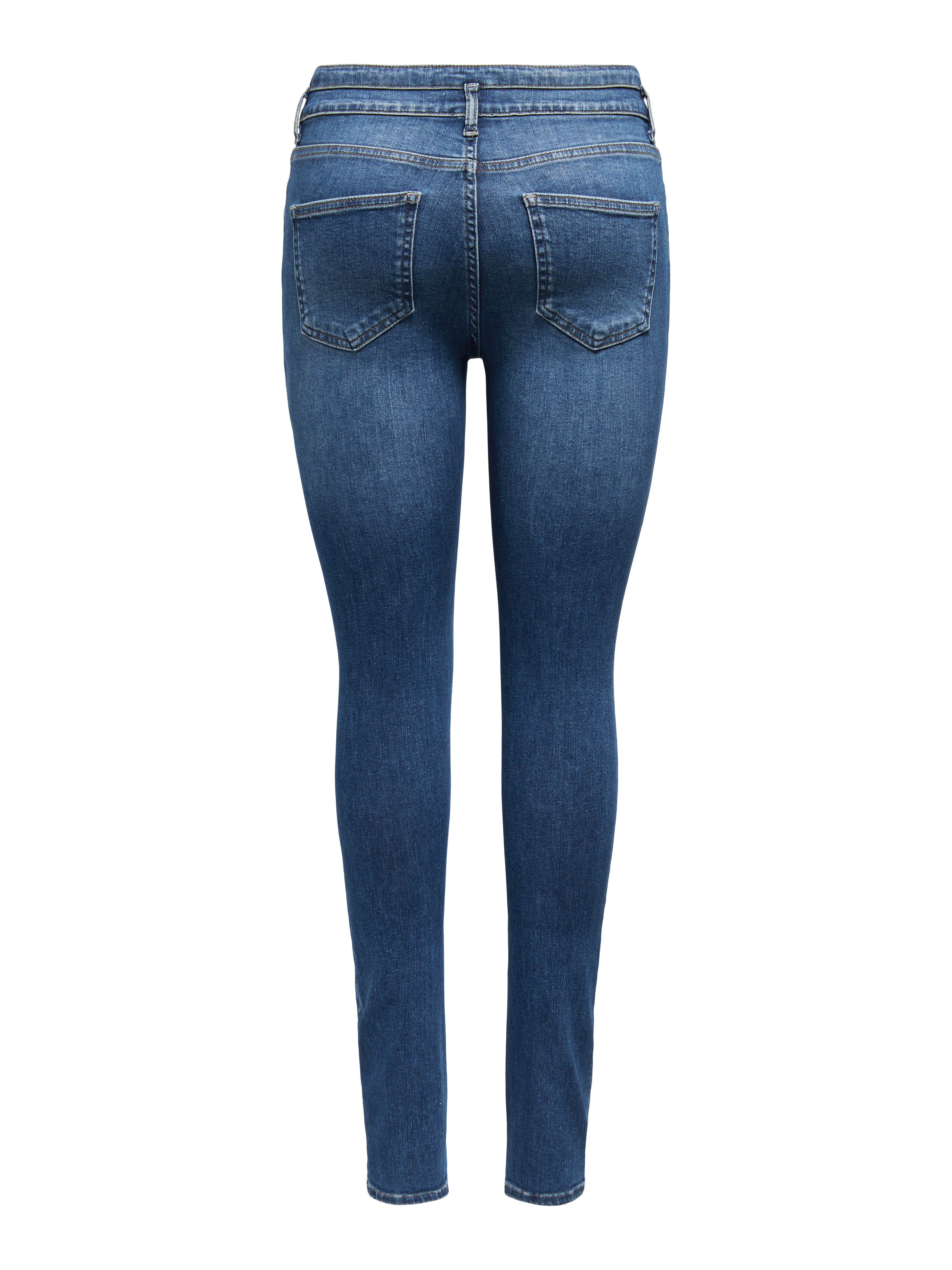 Only Skinny fit jeans ONLBLUSH MID SK DB WAIST DNM TAI BOX X