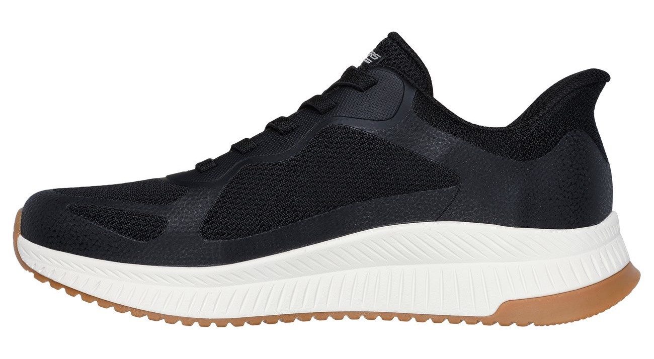 Skechers Slip-on sneakers BOBS SQUAD 4 Trainingsschoen, sneaker, veterschoen voor gemakkelijk in stappen