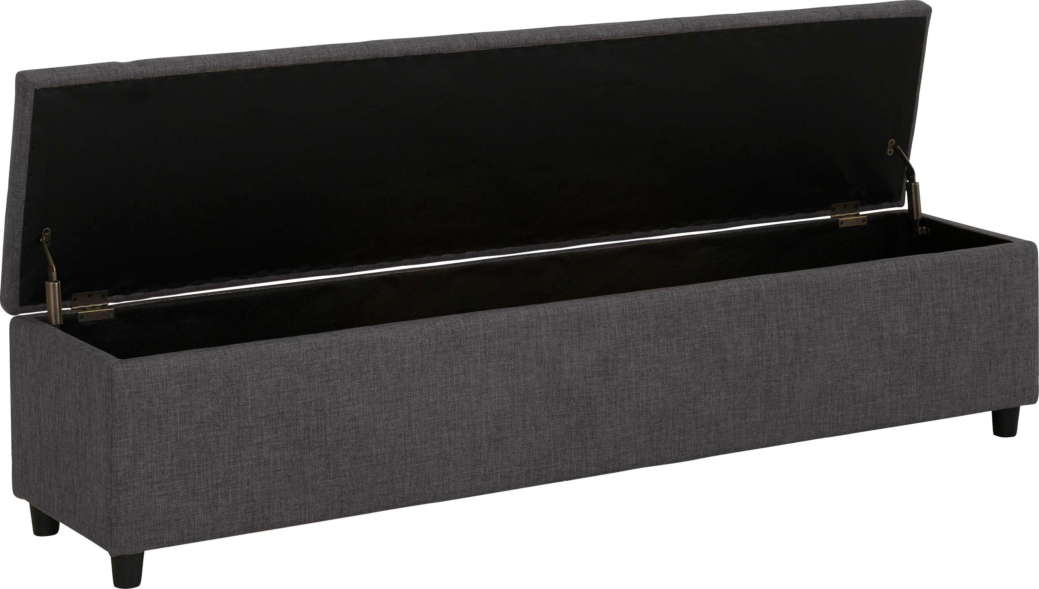 Home affaire Bank Goronna 6 kleuren, zithoogte 41,5 cm, als garderobebank of bedbank te gebruiken