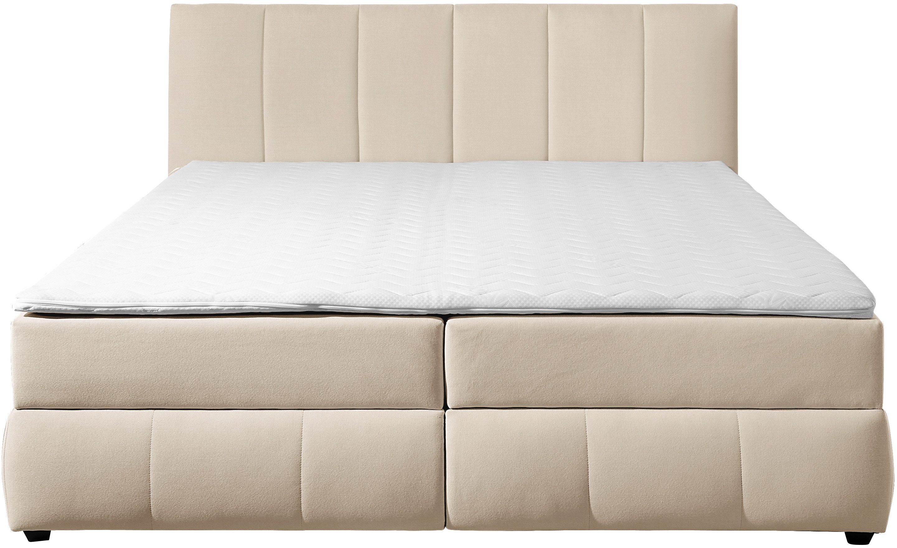 INOSIGN Boxspring Hartley Inclusief bedlade & topper, kiesbaar in H2, H3 of H4