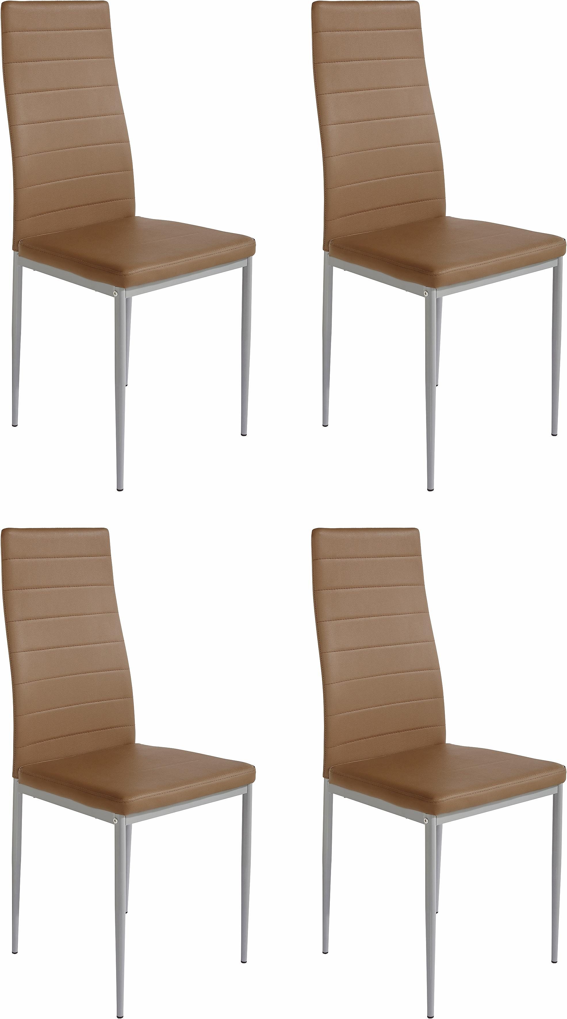 Homexperts Eetkamerstoel Pegasus Overtrekstof imitatieleer (set)