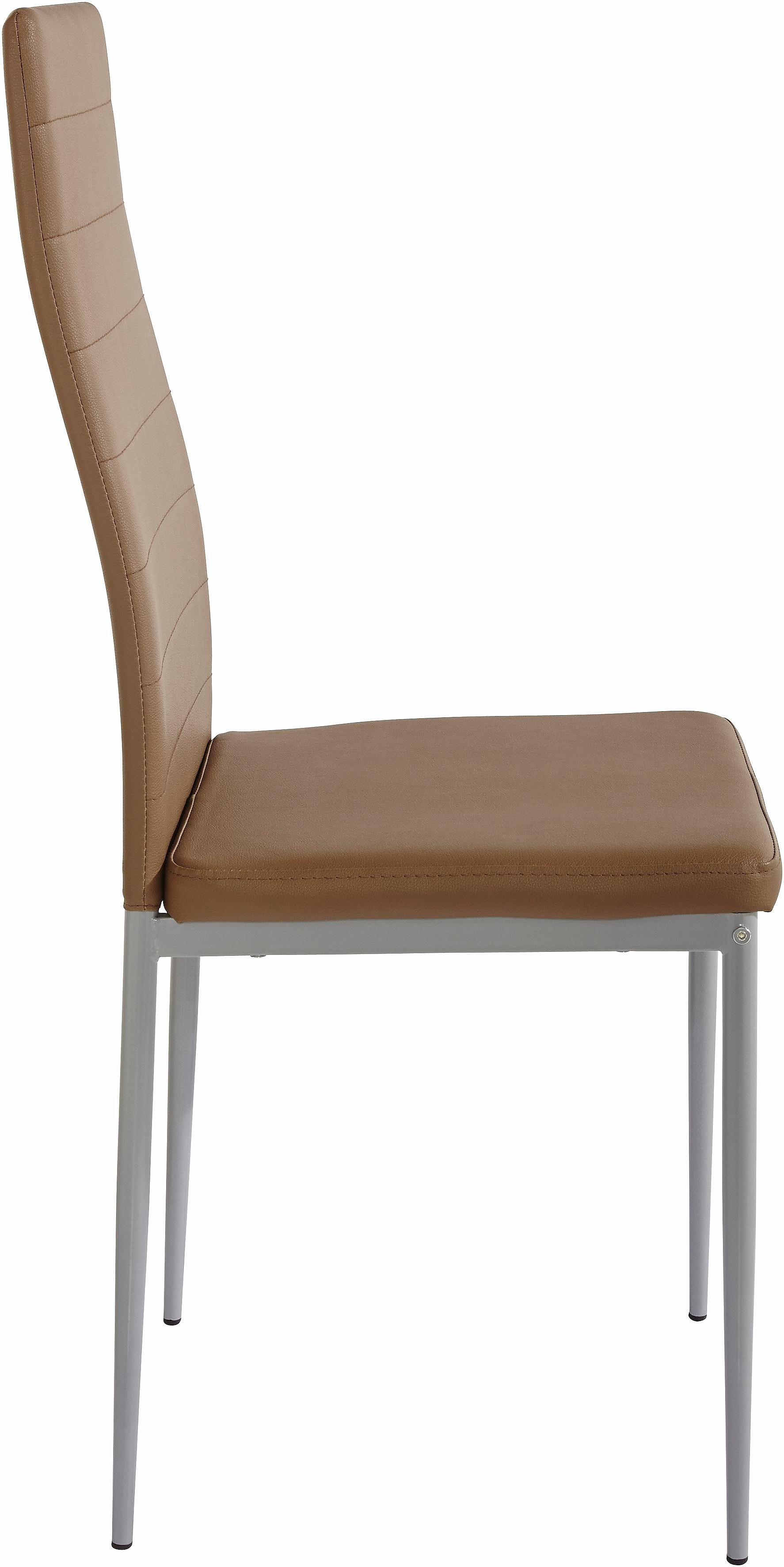 Homexperts Eetkamerstoel Pegasus Overtrekstof imitatieleer (set)