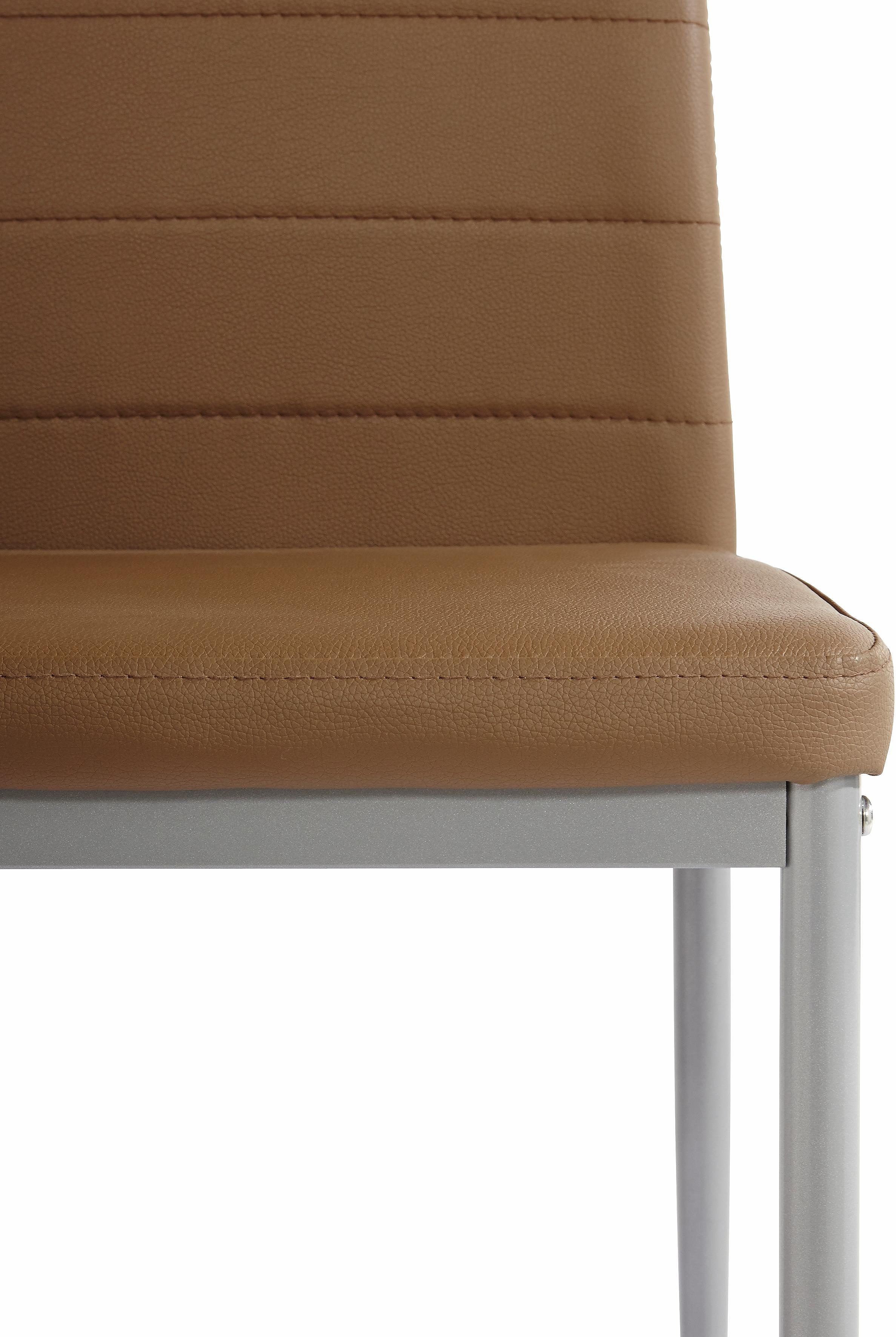 Homexperts Eetkamerstoel Pegasus Overtrekstof imitatieleer (set)