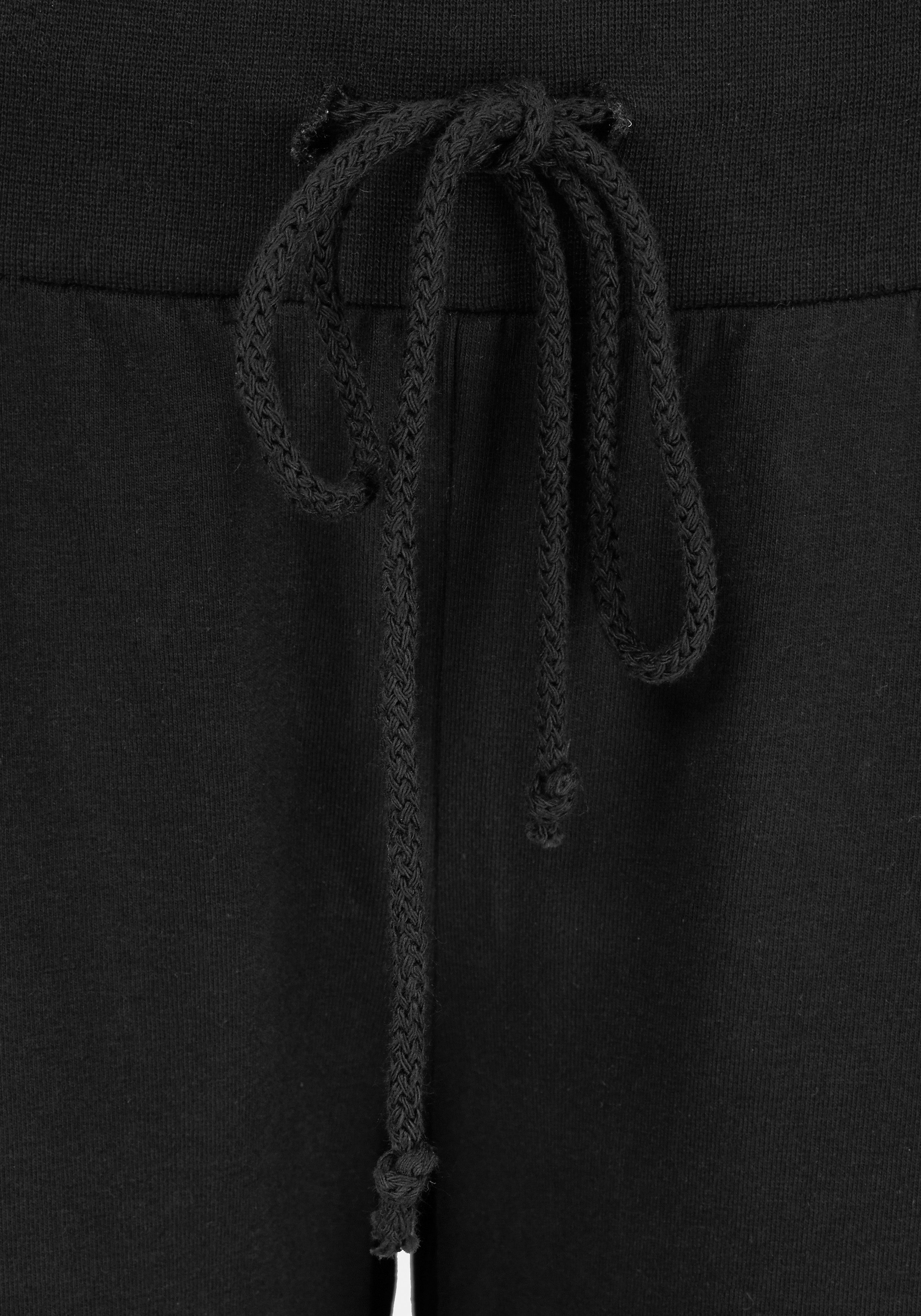 Beachtime 7/8-strandbroek van zachte jersey, wide leg, joggingbroek, loungebroek