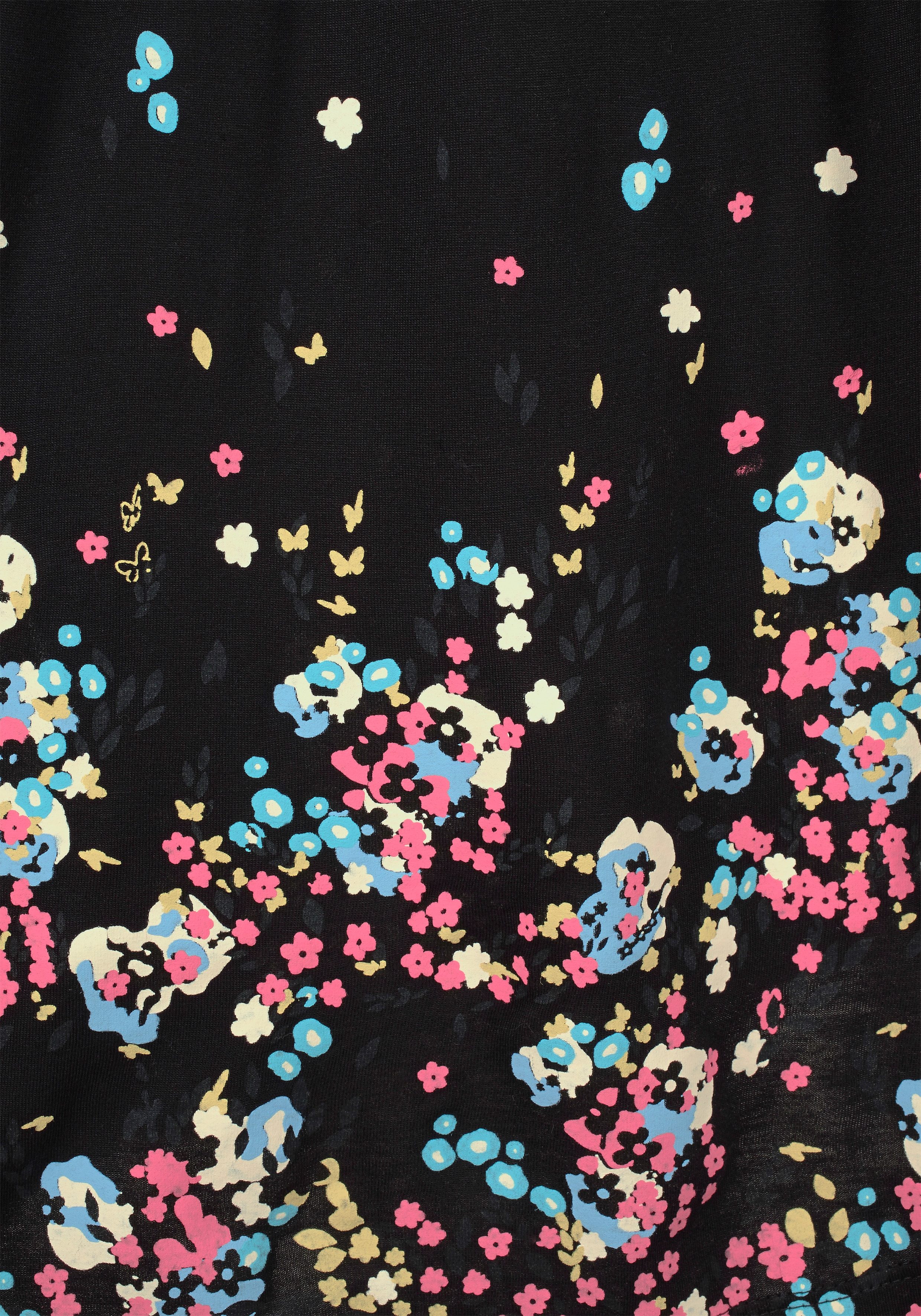 Beachtime Strandjurk met bloemenprint, mini jurk, zomerjurk, strandjurk
