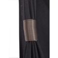 lascana maxi-jurk met verstelbare hals zwart