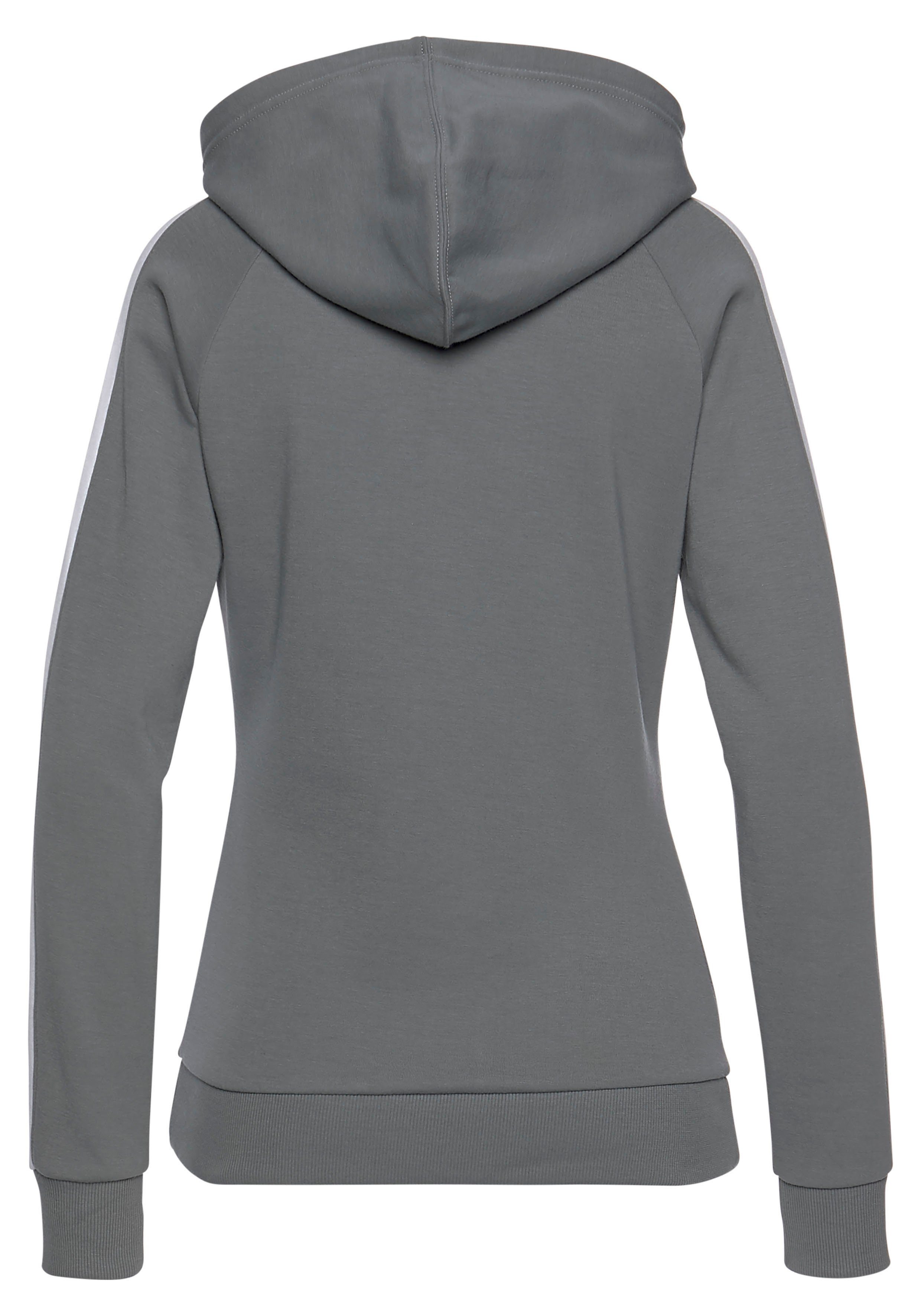 Bench. Loungewear Hoodie met zijstrepen en kangoeroezak, loungepak, hoodie