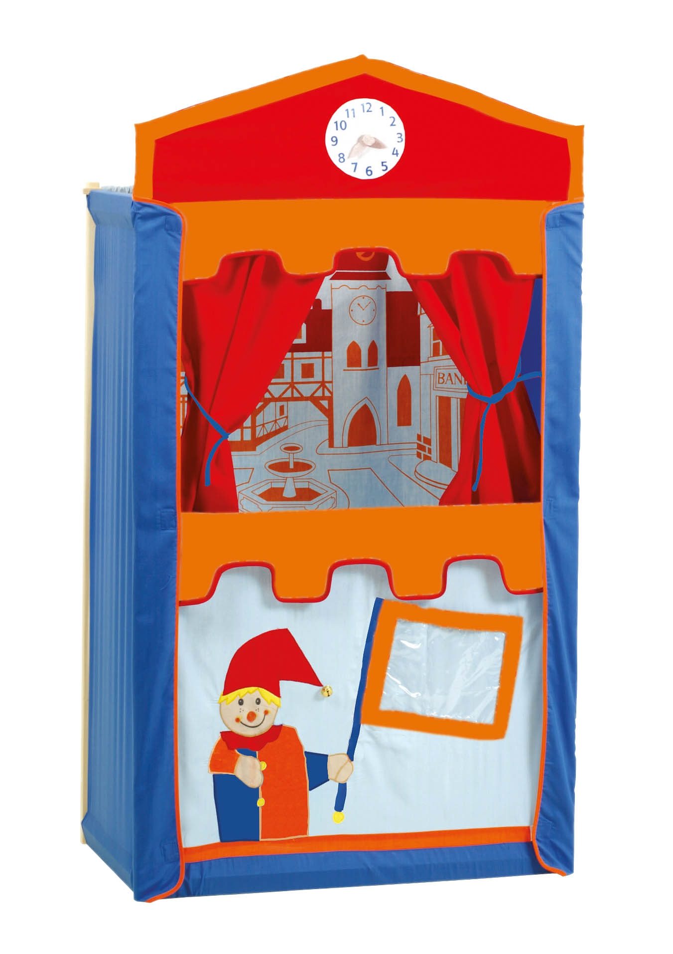 Roba® Poppenkast inclusief handpoppen (set, 7-delig)