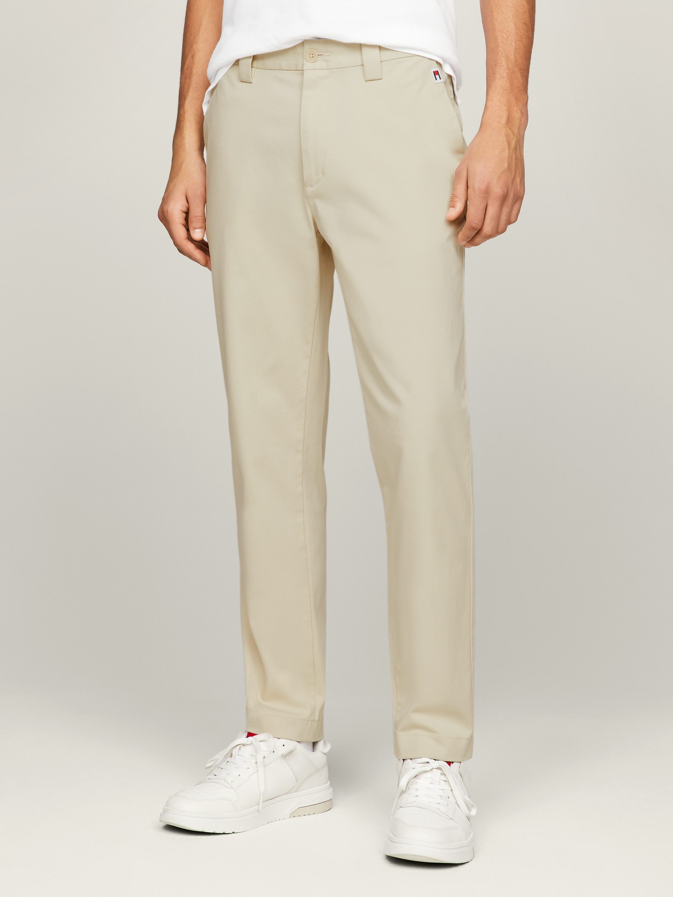 Tommy Jeans Chino met labeldetail
