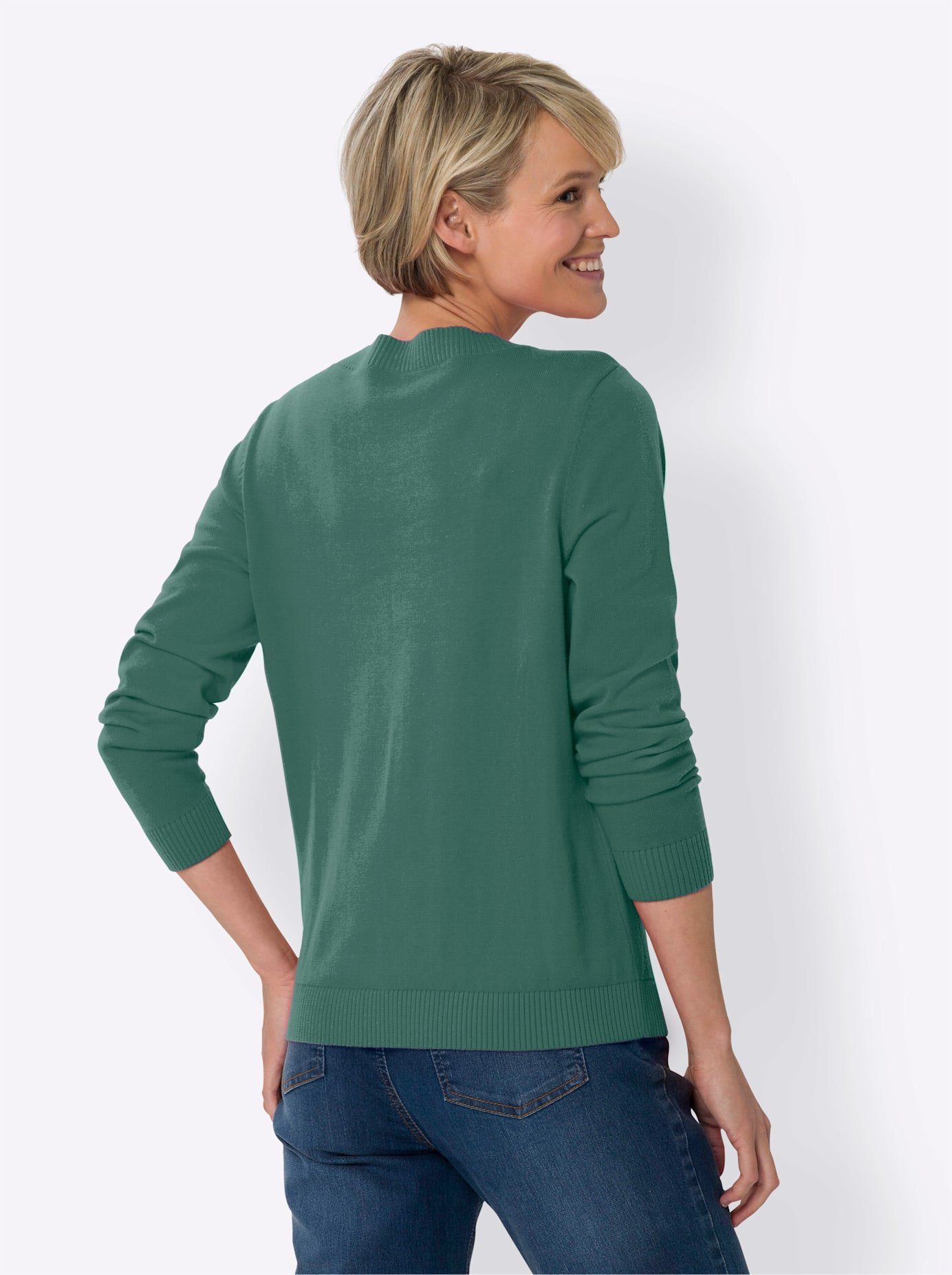 Classic Basics Gebreide Trui met lange mouwen
