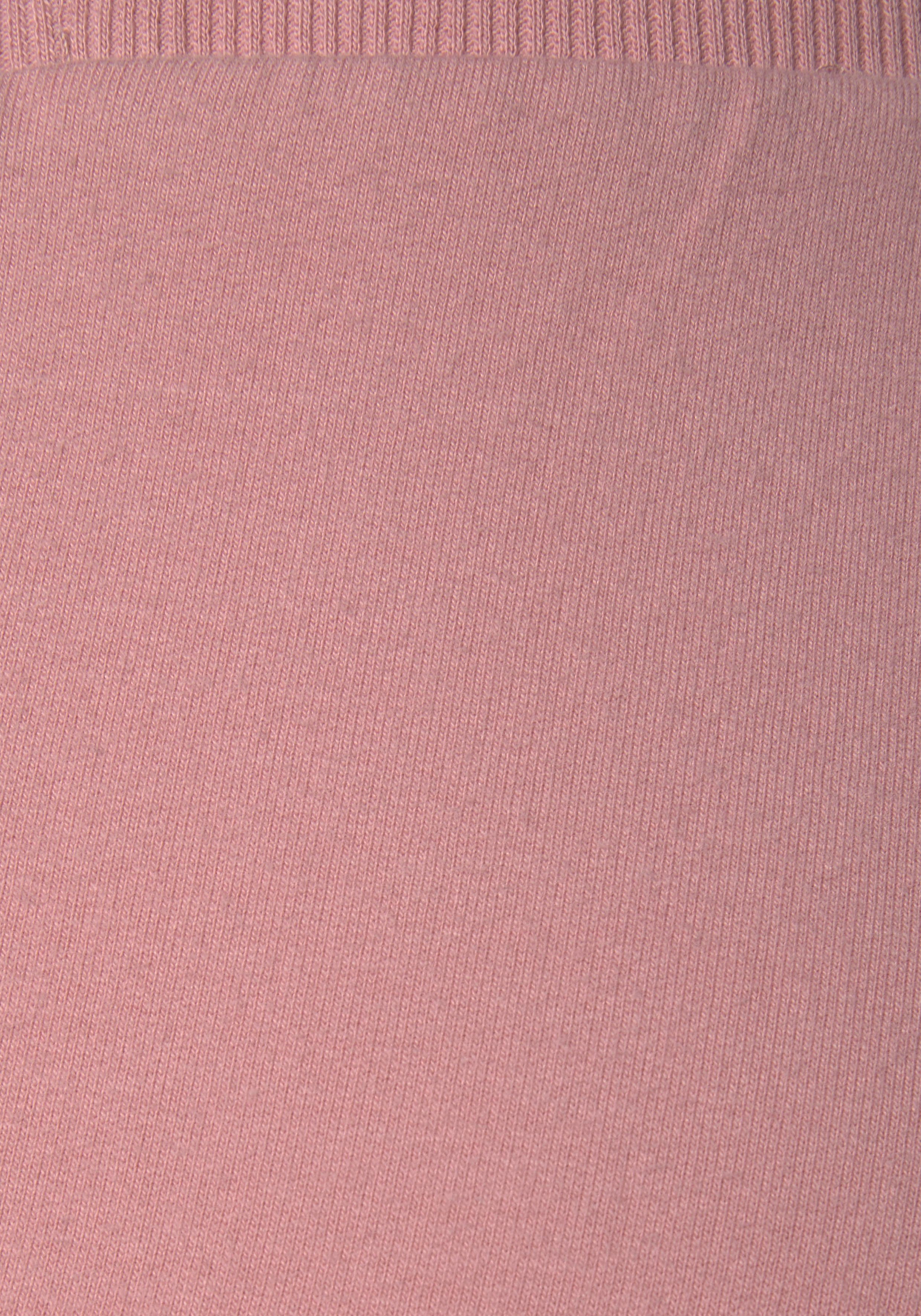 Bench. Loungewear Relax-capribroek met glitterstrepen, loungepak