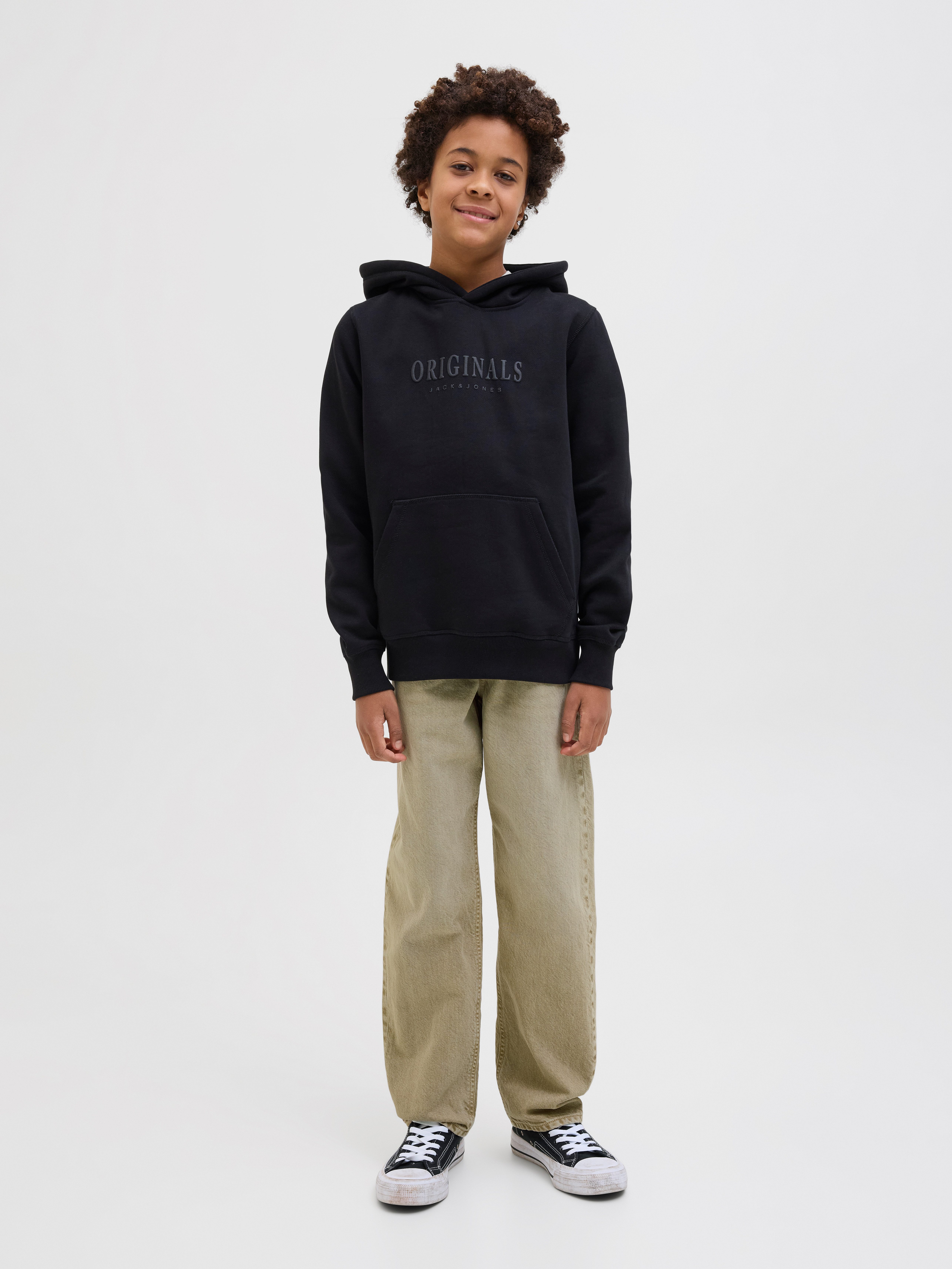 Jack & Jones Junior Loose fit jeans JJICHRIS JJORIGINAL SQ 410 SN JNR
