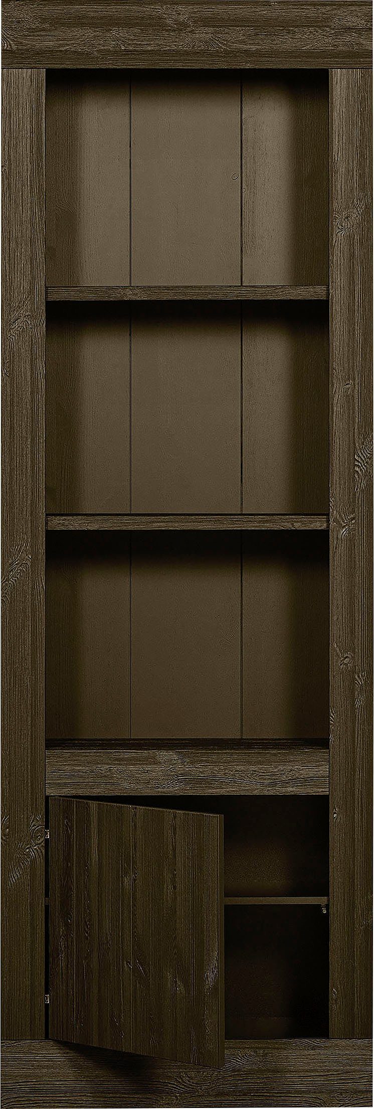 WOOOD Rek Vienna met deur, h 230 cm x b 78 cm
