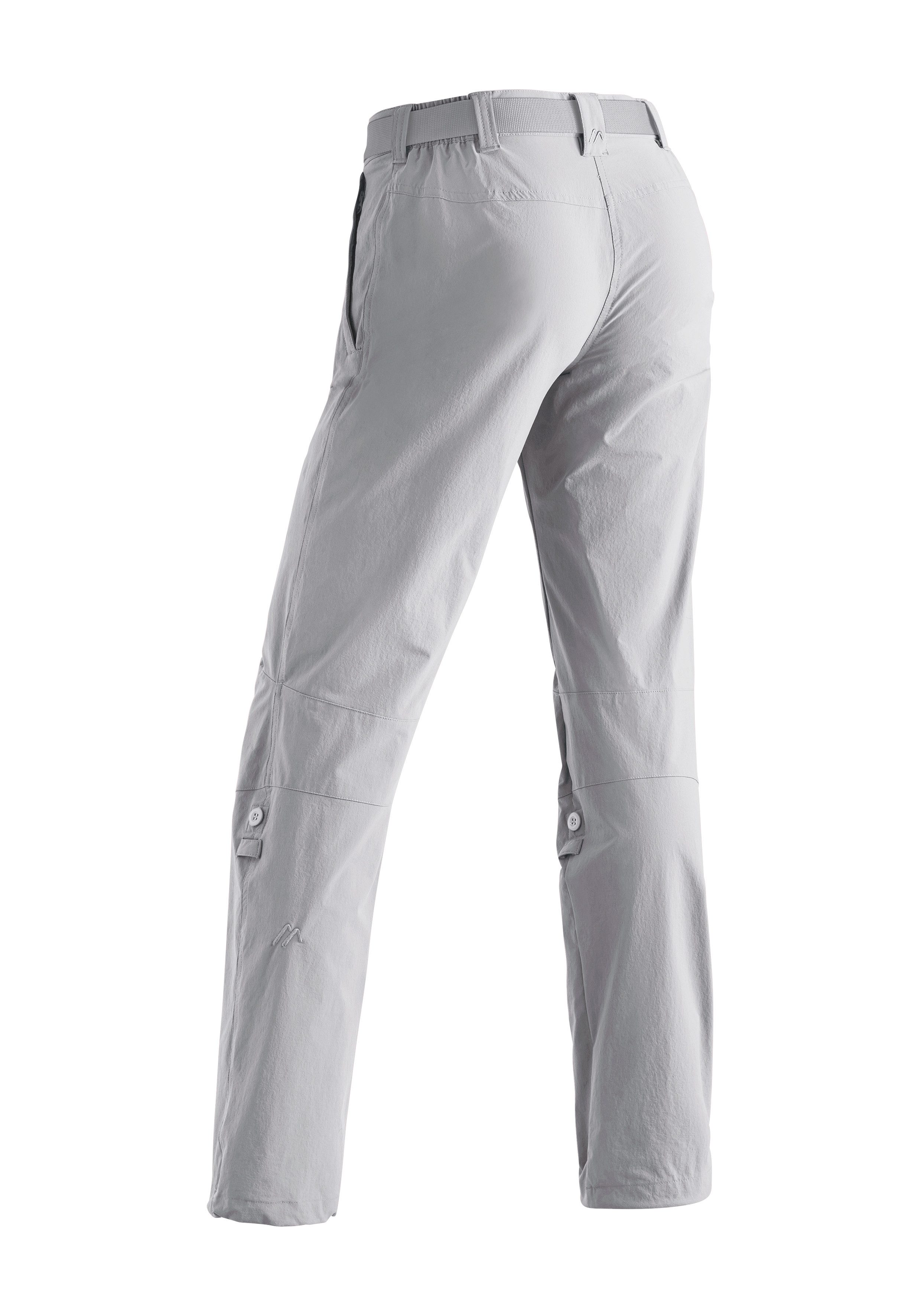 Maier Sports Functionele broek Lulaka Dames wandelbroek, ventilerende outdoorbroek met oprolfunctie