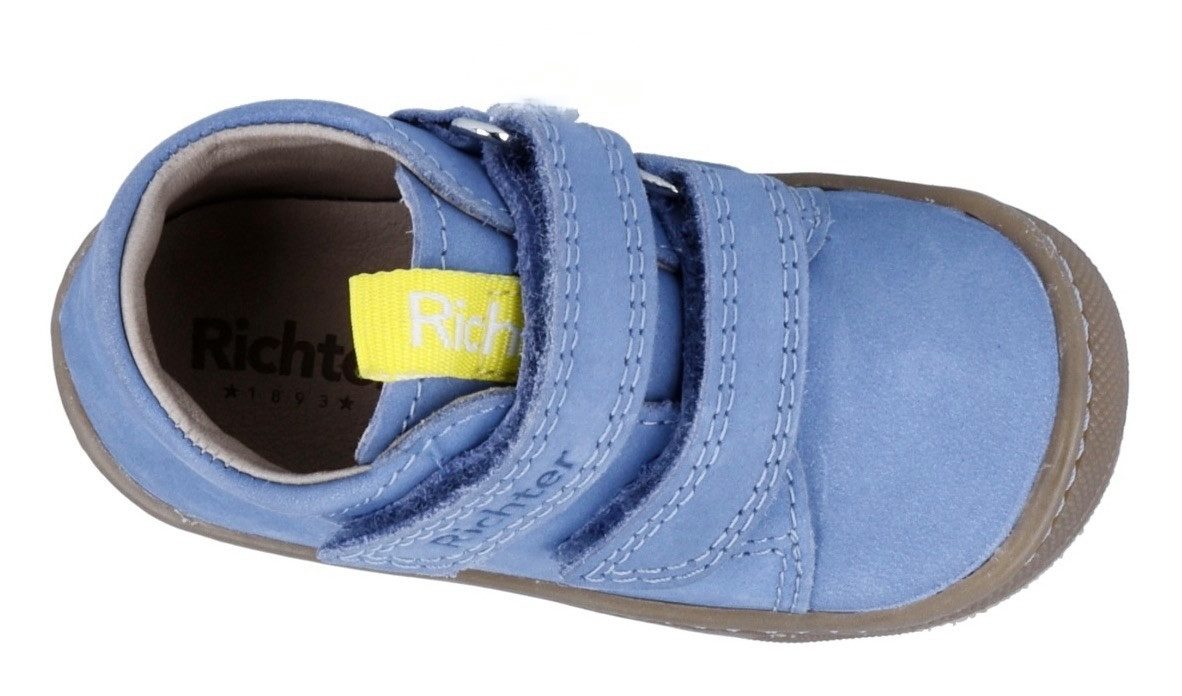 Richter Babyschoentjes Maxi WMS: gemiddeld Klittenbandschoen met gepolsterde instap, maat sjabloon om te downloaden