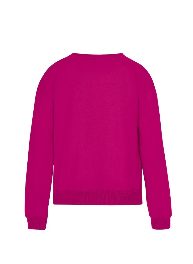 Trigema Sweatshirt TRIGEMA dun sweatshirt