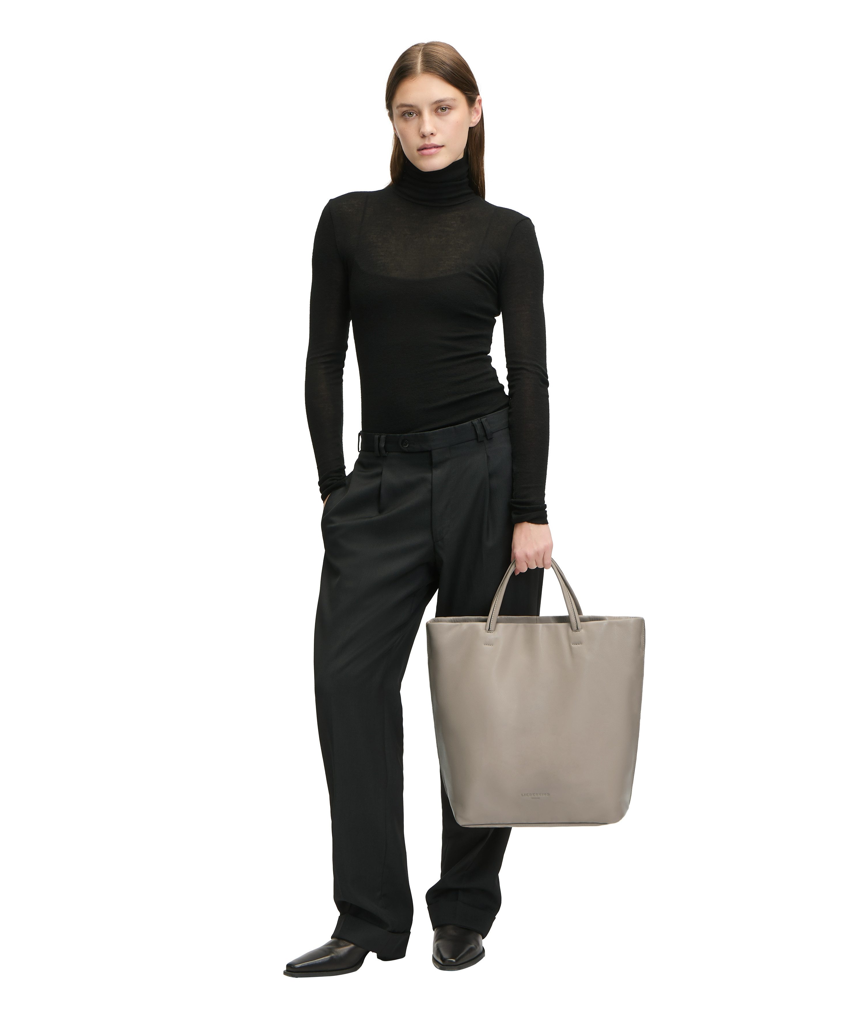 Liebeskind Berlin Shopper Tote L HERA SHEEP NATURAL Hengeltas schoudertas handtas dames