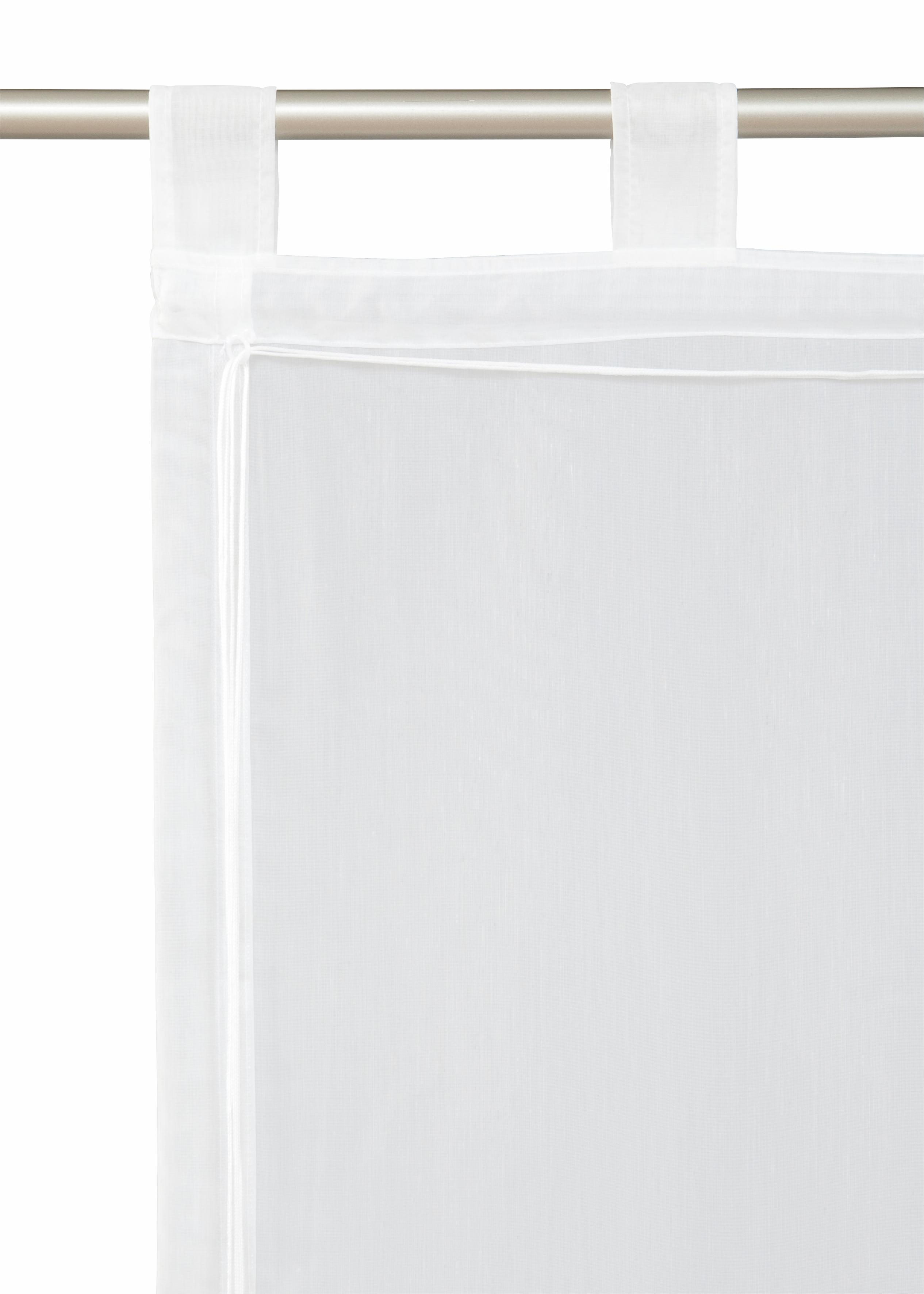 Home affaire Romeins rolgordijn Gander halftransparant, polyester, lussen (1 stuk)