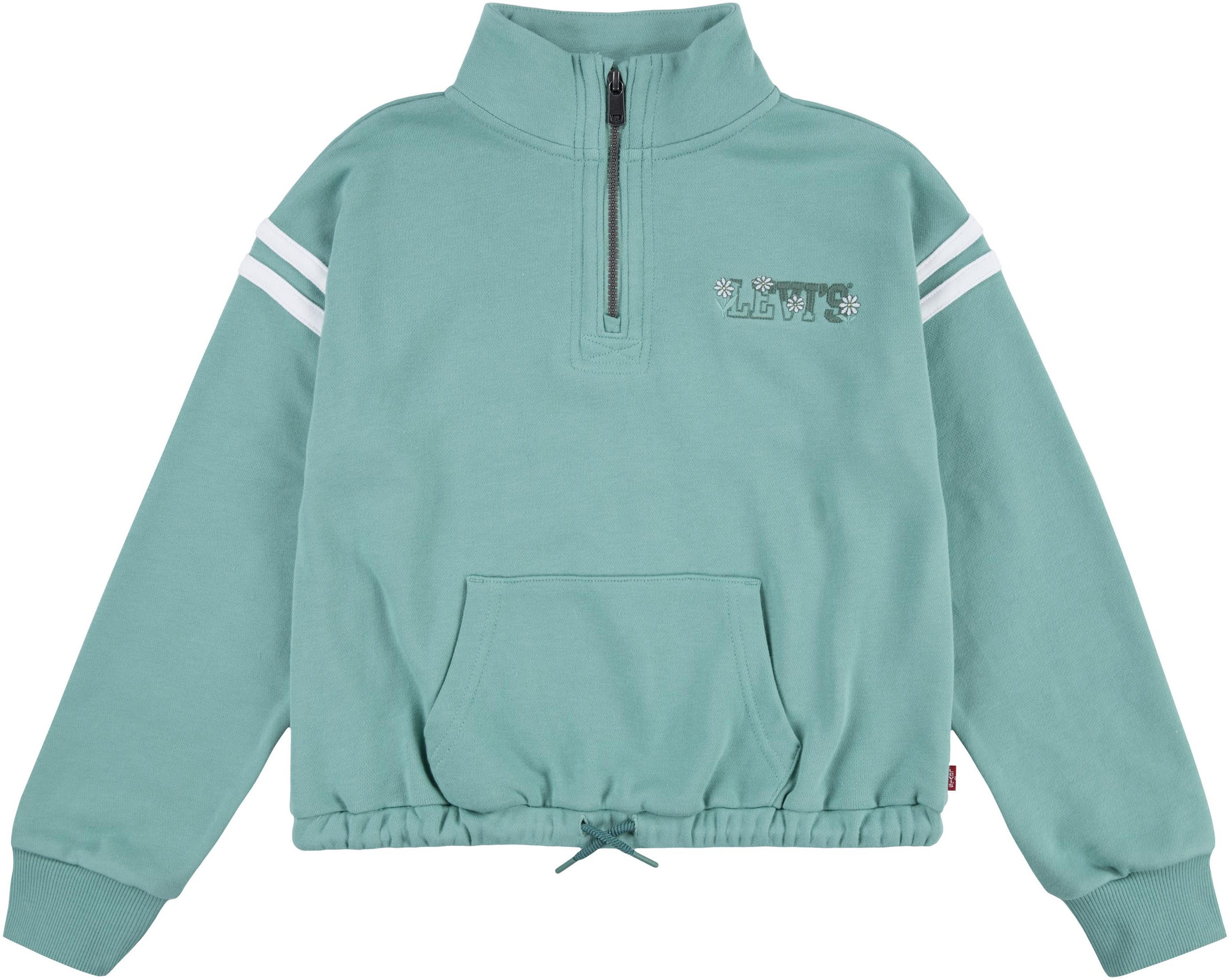 Levi's Kidswear Sweatshirt met koord voor meisjes