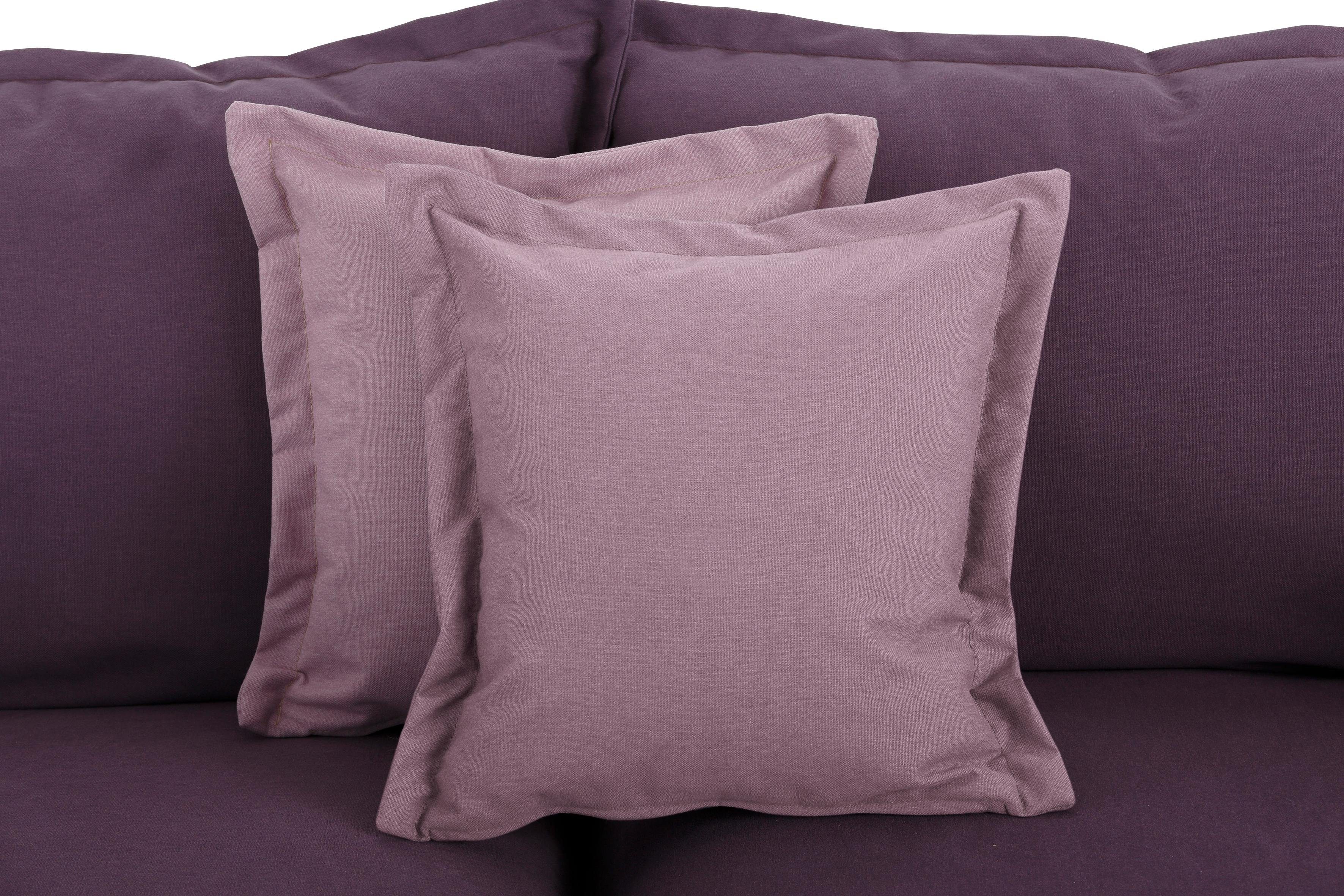 Home affaire 2-zitsbank Luise in hoezen-look