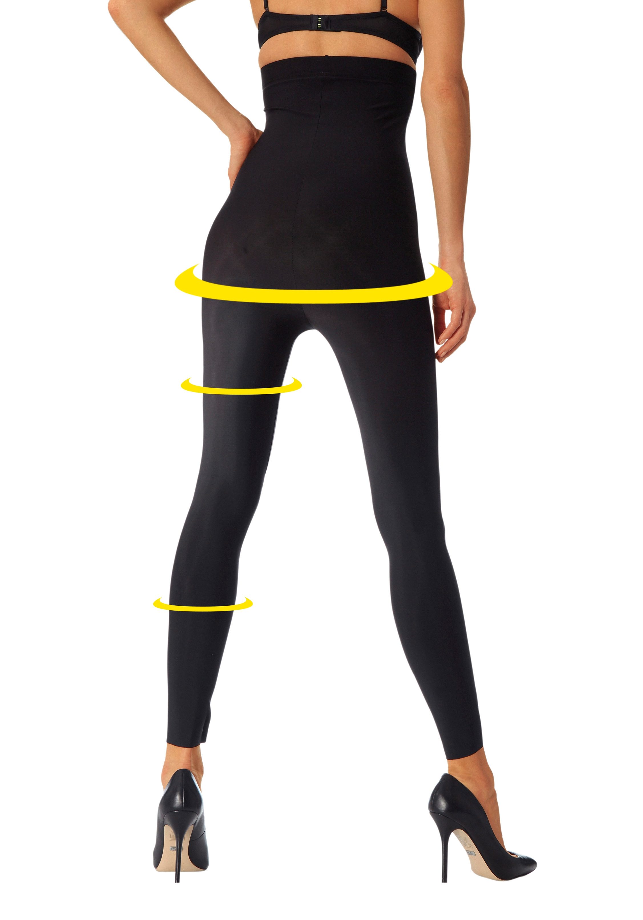 Lascana Highwaist legging met lichte shaping effect, loungewear