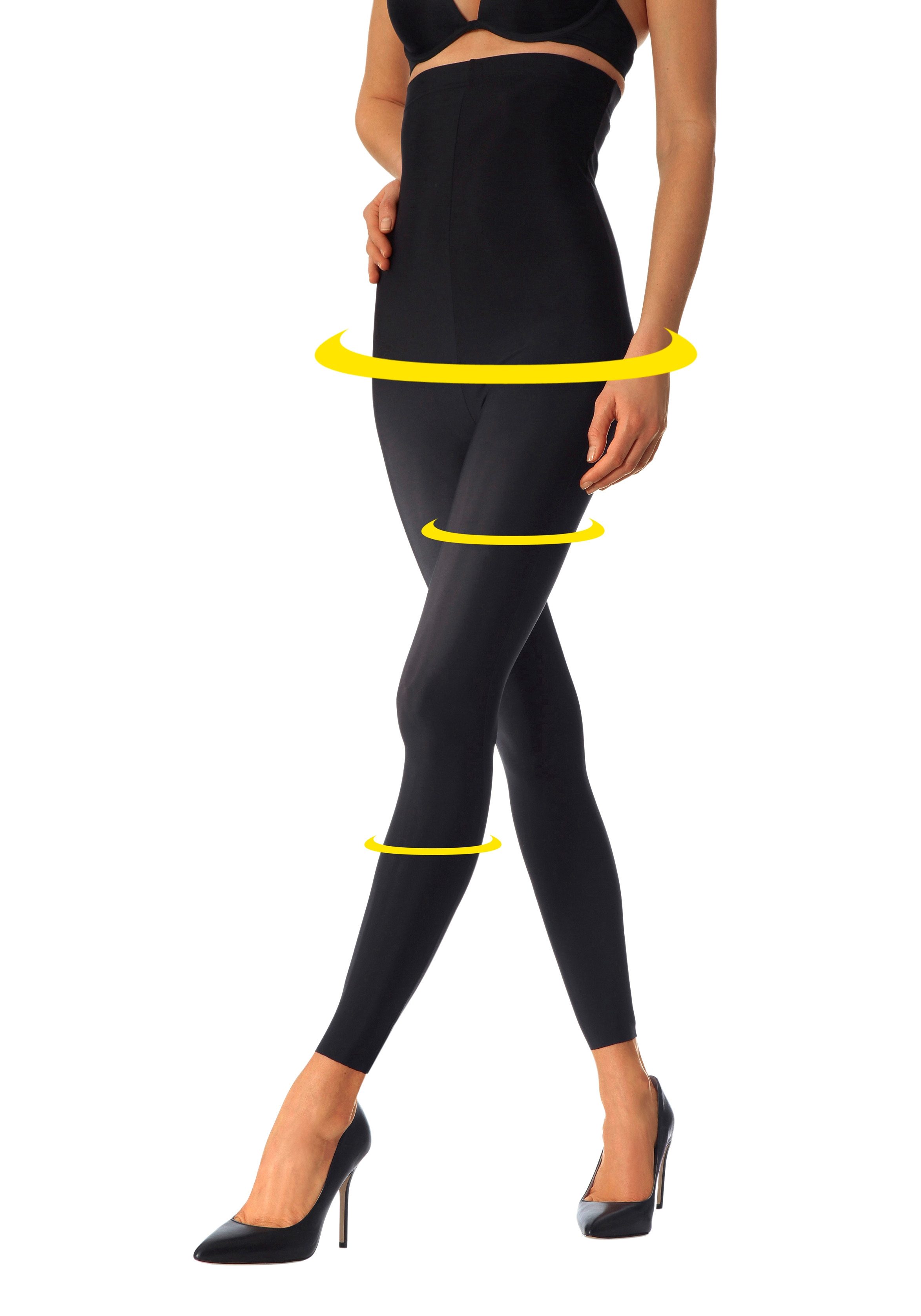 Lascana Highwaist legging met lichte shaping effect, loungewear