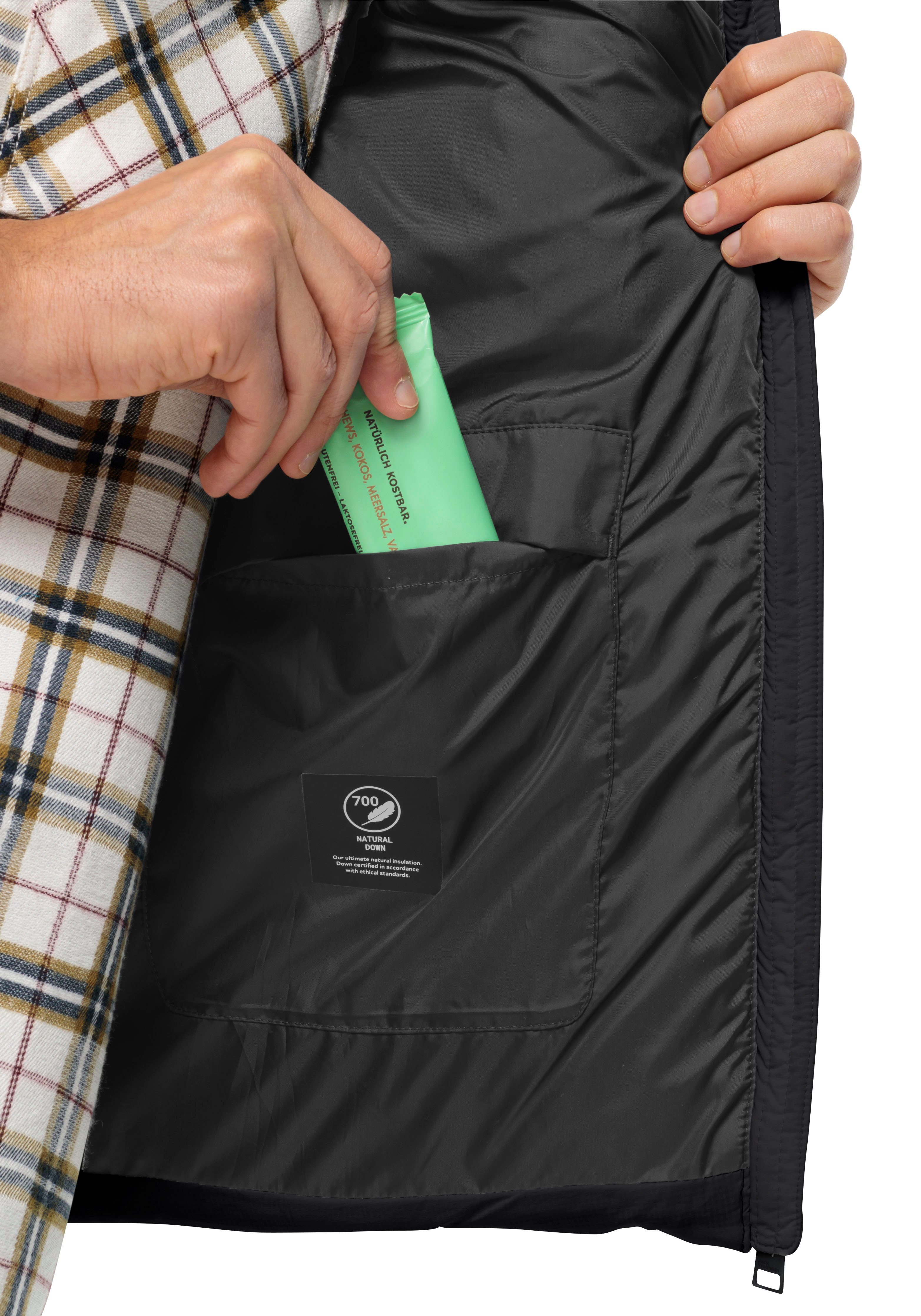 Jack Wolfskin Functionele bodywarmer ROEMERTOR VEST M warme, winddichte, waterafstotende donsvest