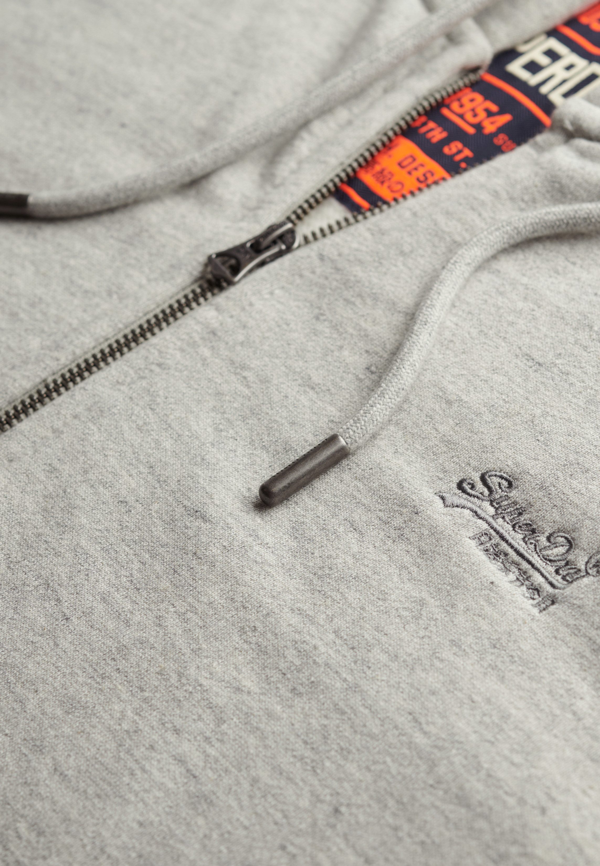 Superdry Capuchonsweatvest ESSENTIAL LOGO ZIP HOODIE HB