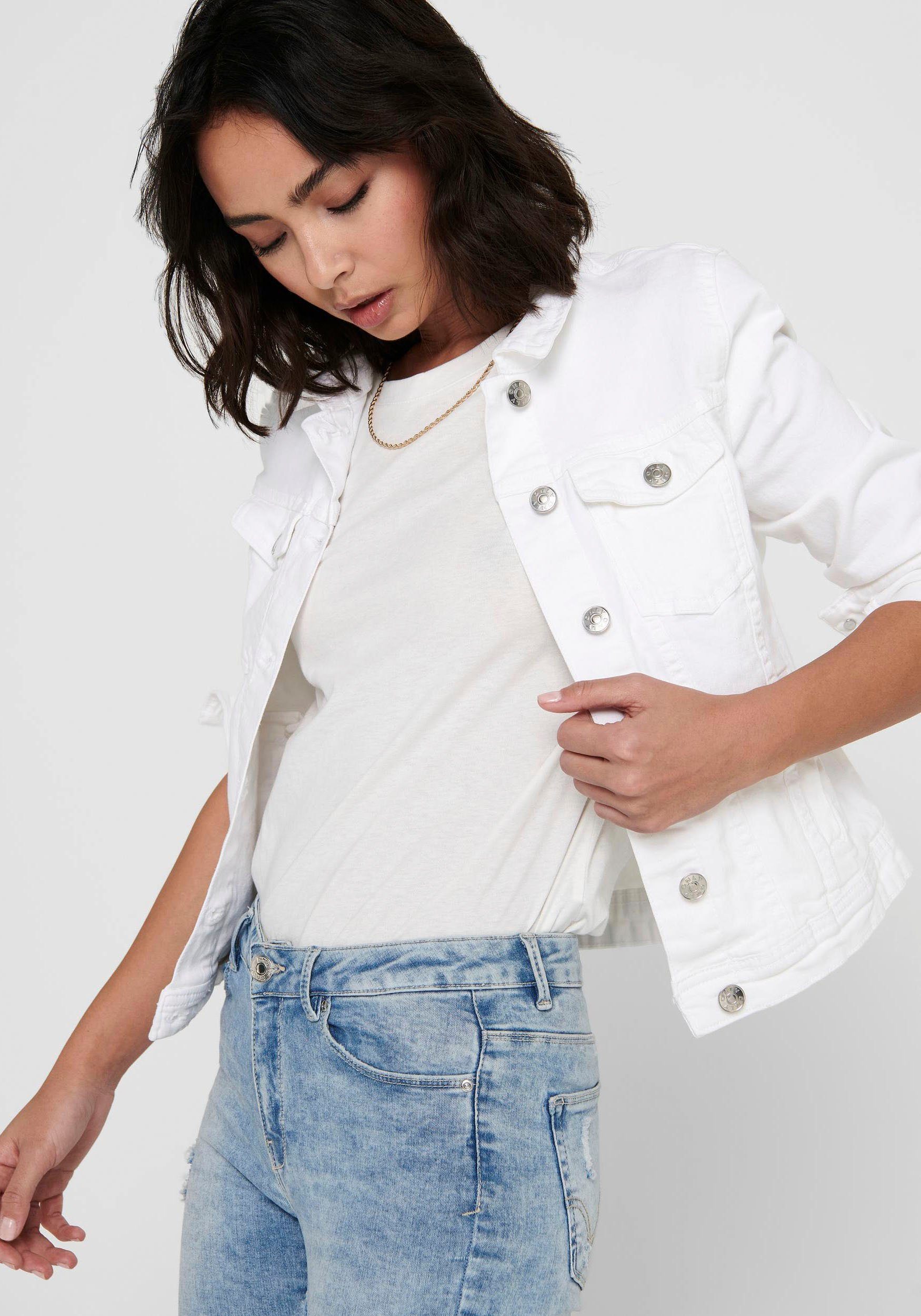 Only Jeansjack ONLTIA DNM JACKET COL PIM NOOS
